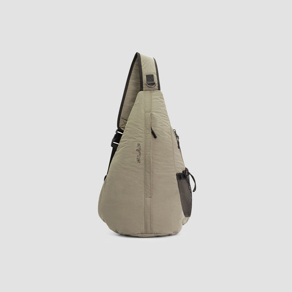 Nylon Sling Bag - Grey