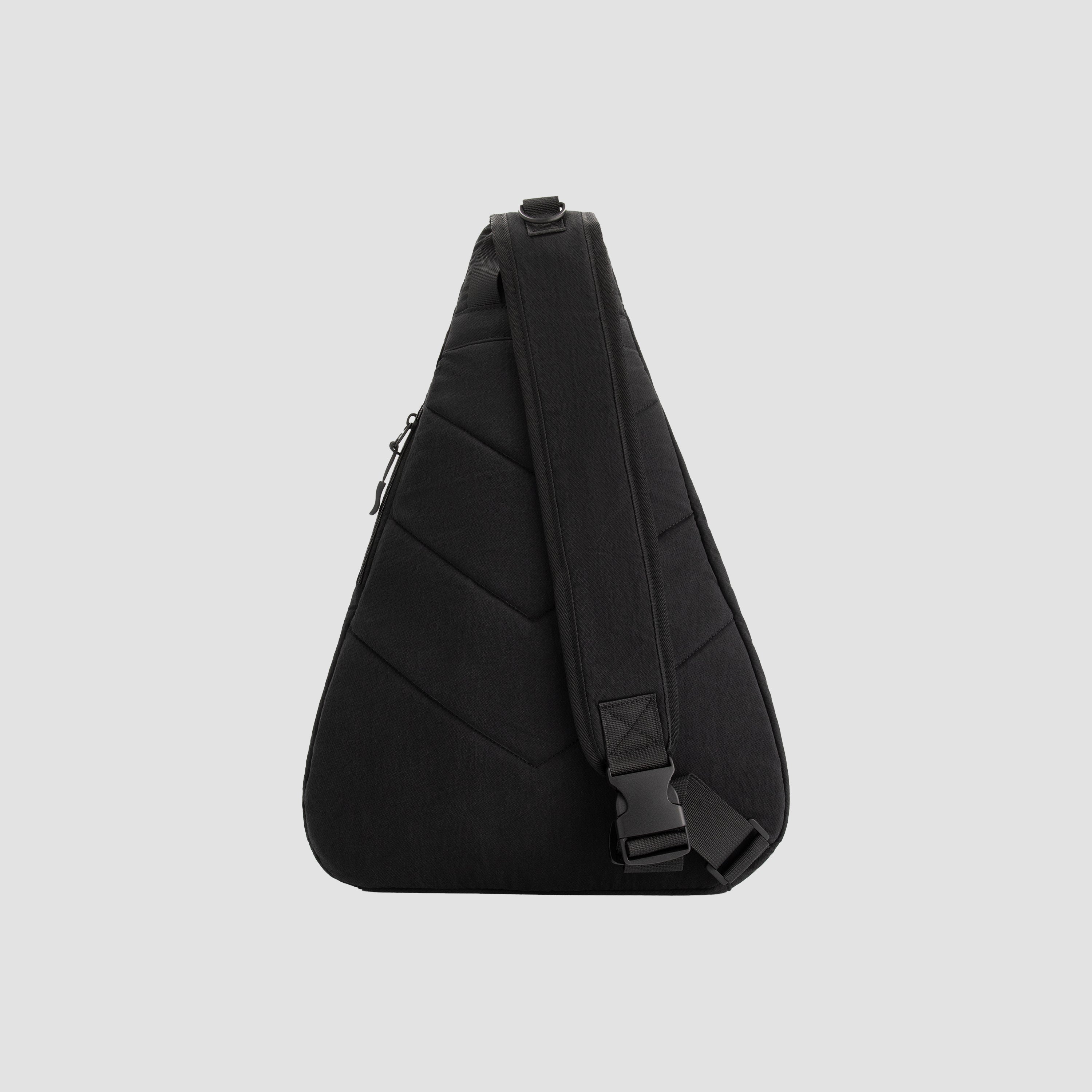 Technical Twill Sling Bag - Black