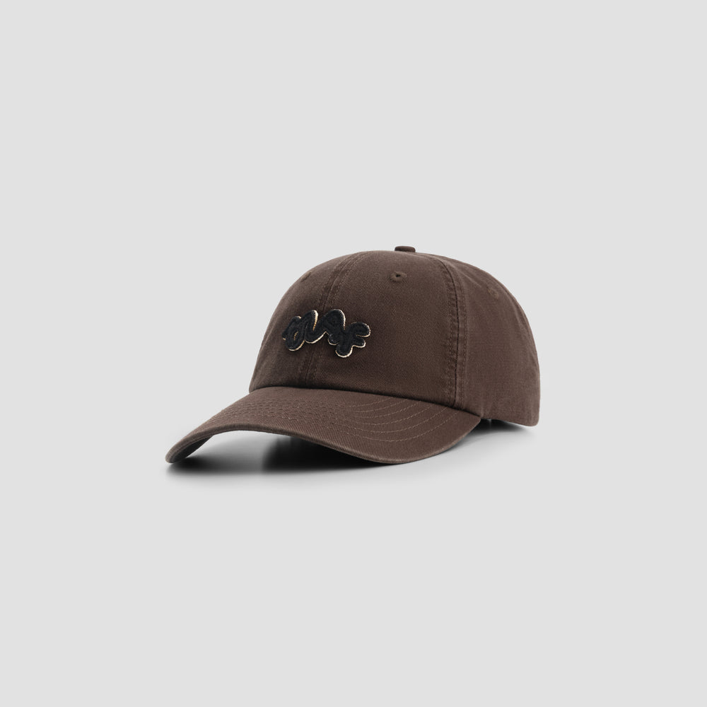 Washed Signature Logo Cap - Chocolate Plum