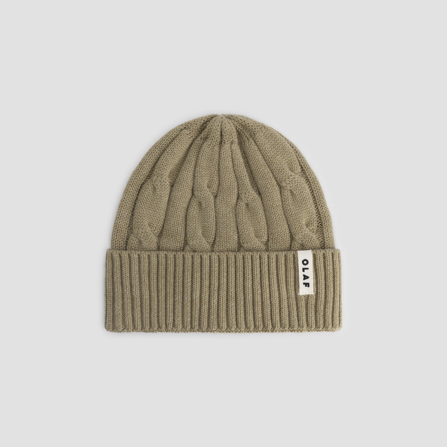 Wool Cable Knitted Beanie - Treehouse