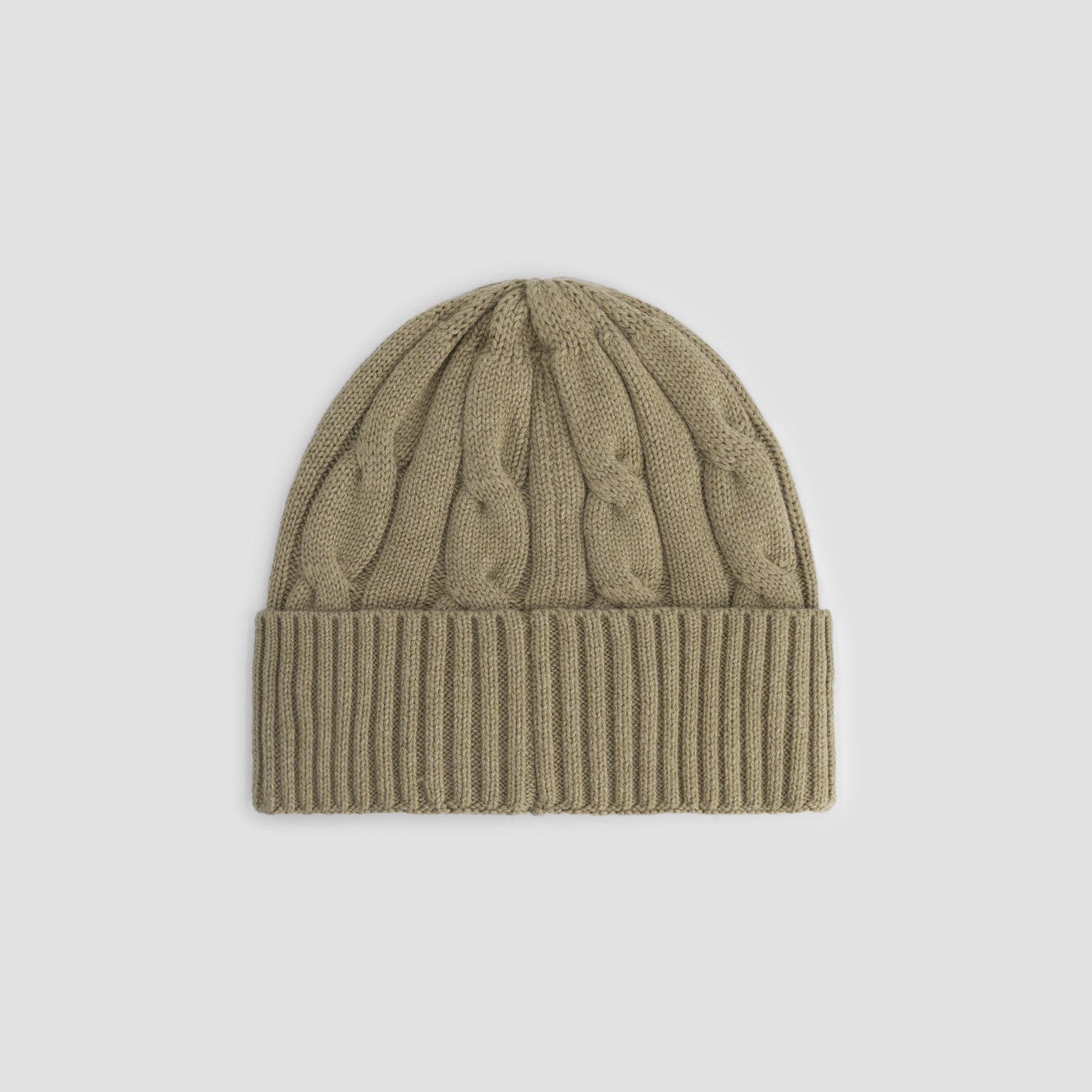 Wool Cable Knitted Beanie - Treehouse