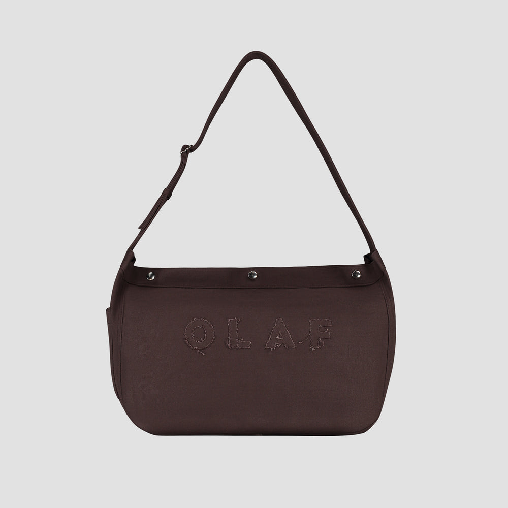Newspaper Bag - Chocolate Plum