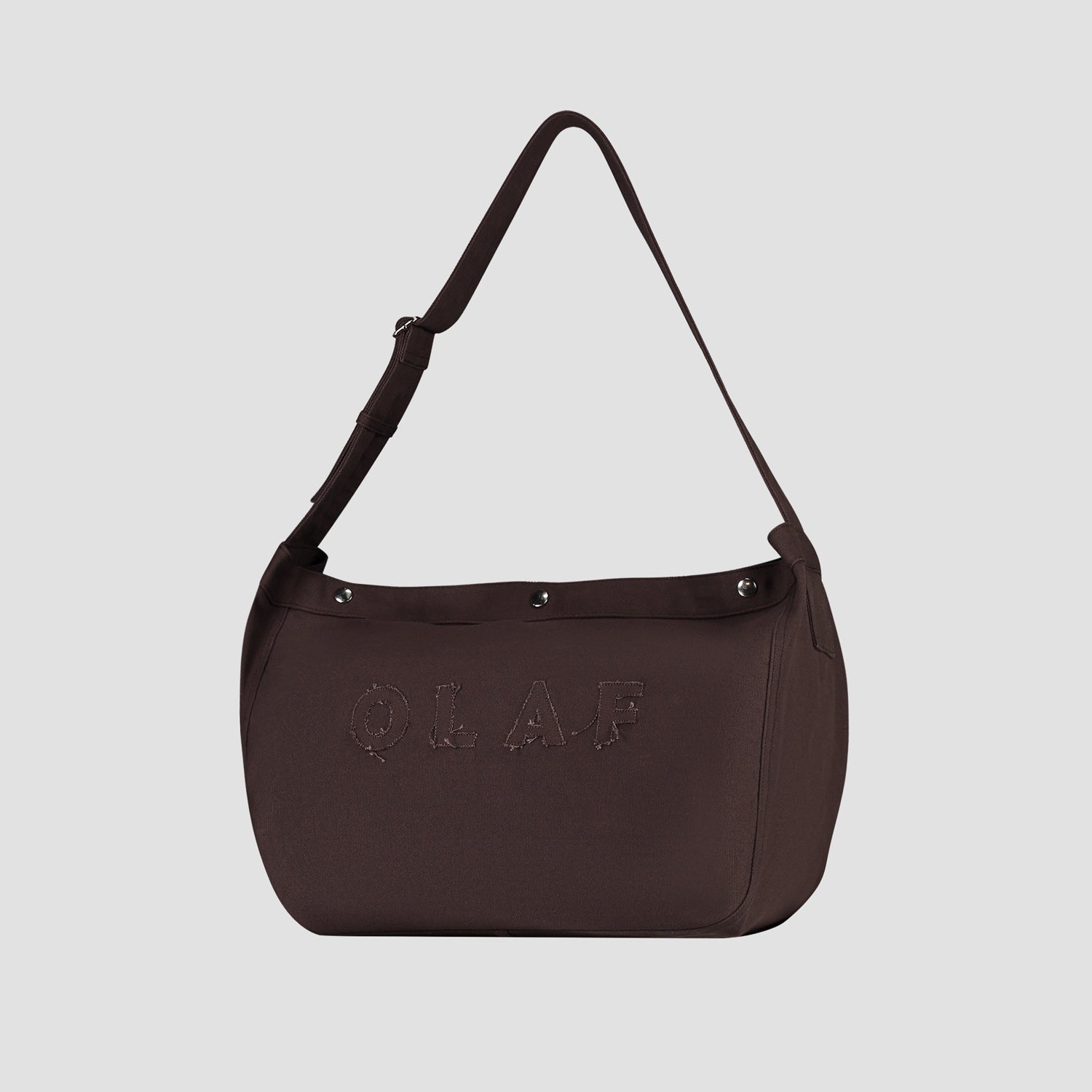 Newspaper Bag - Chocolate Plum