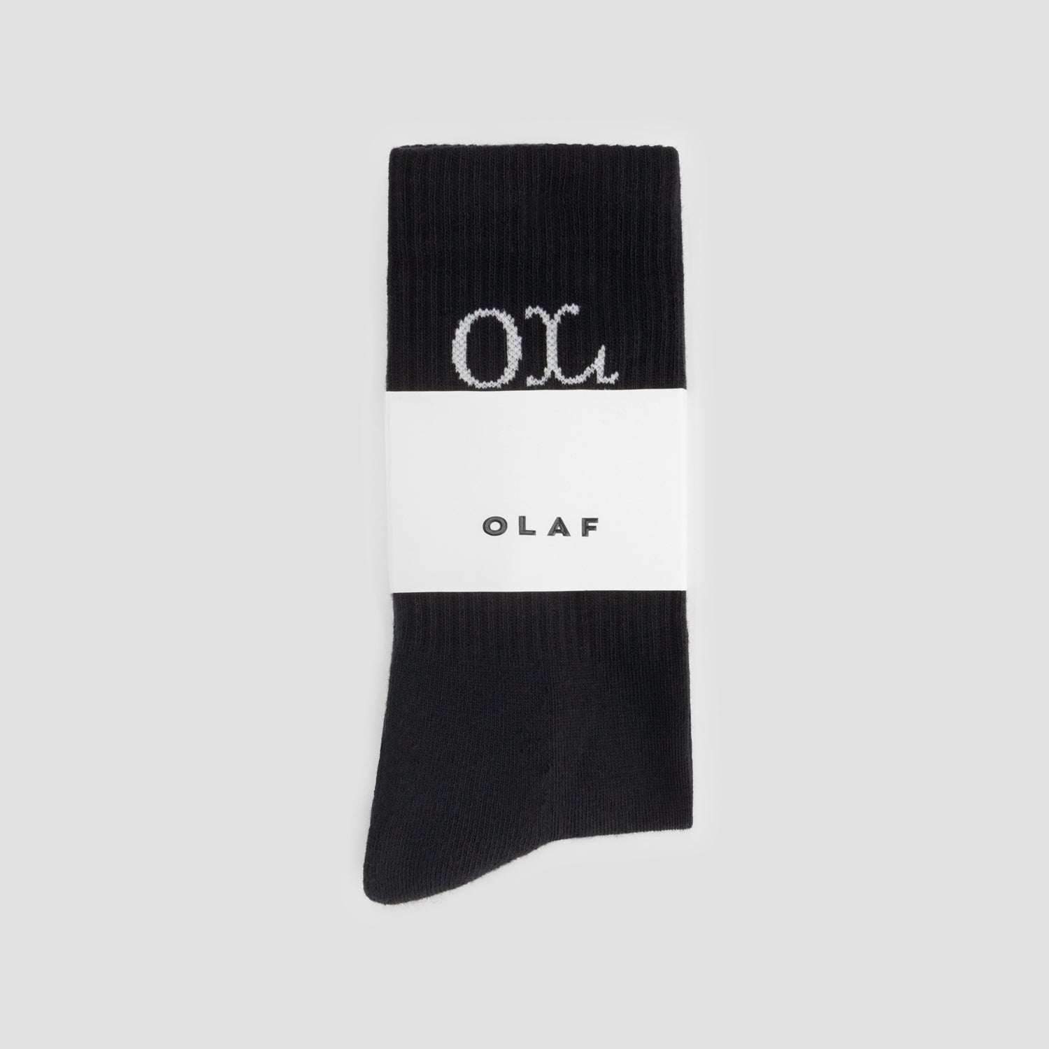Western Logo Socks - Black