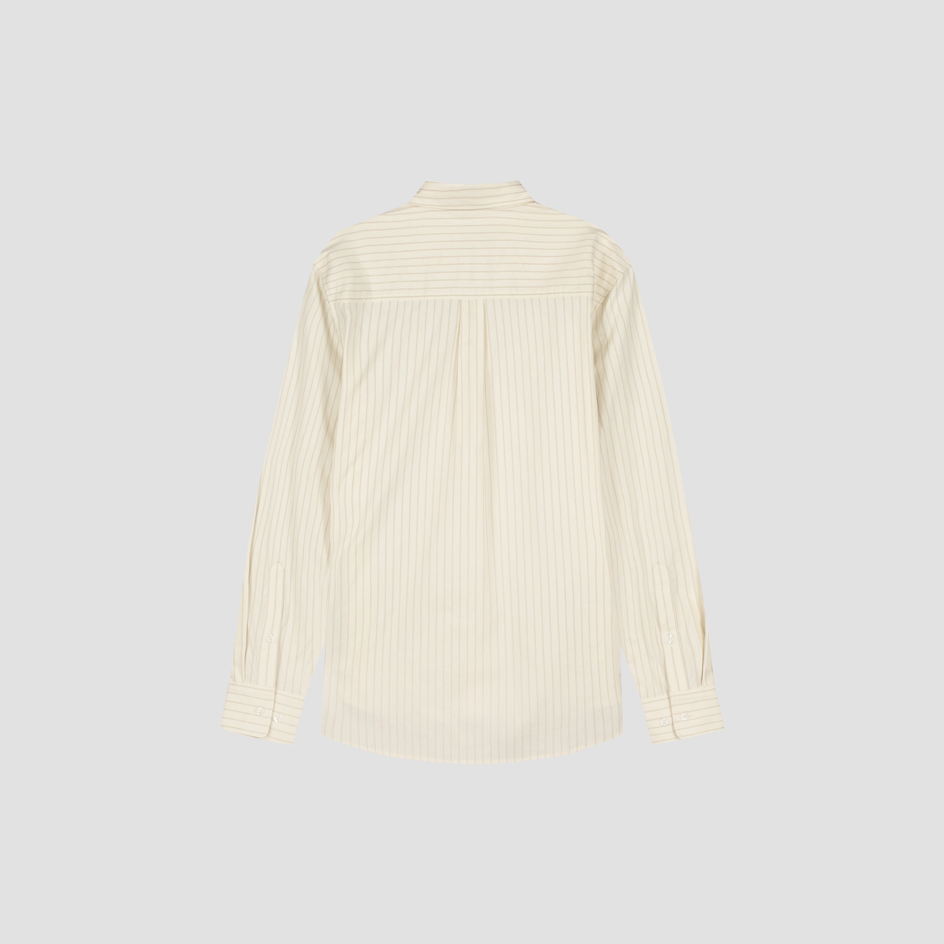 Stitched Striped Relaxed Shirt