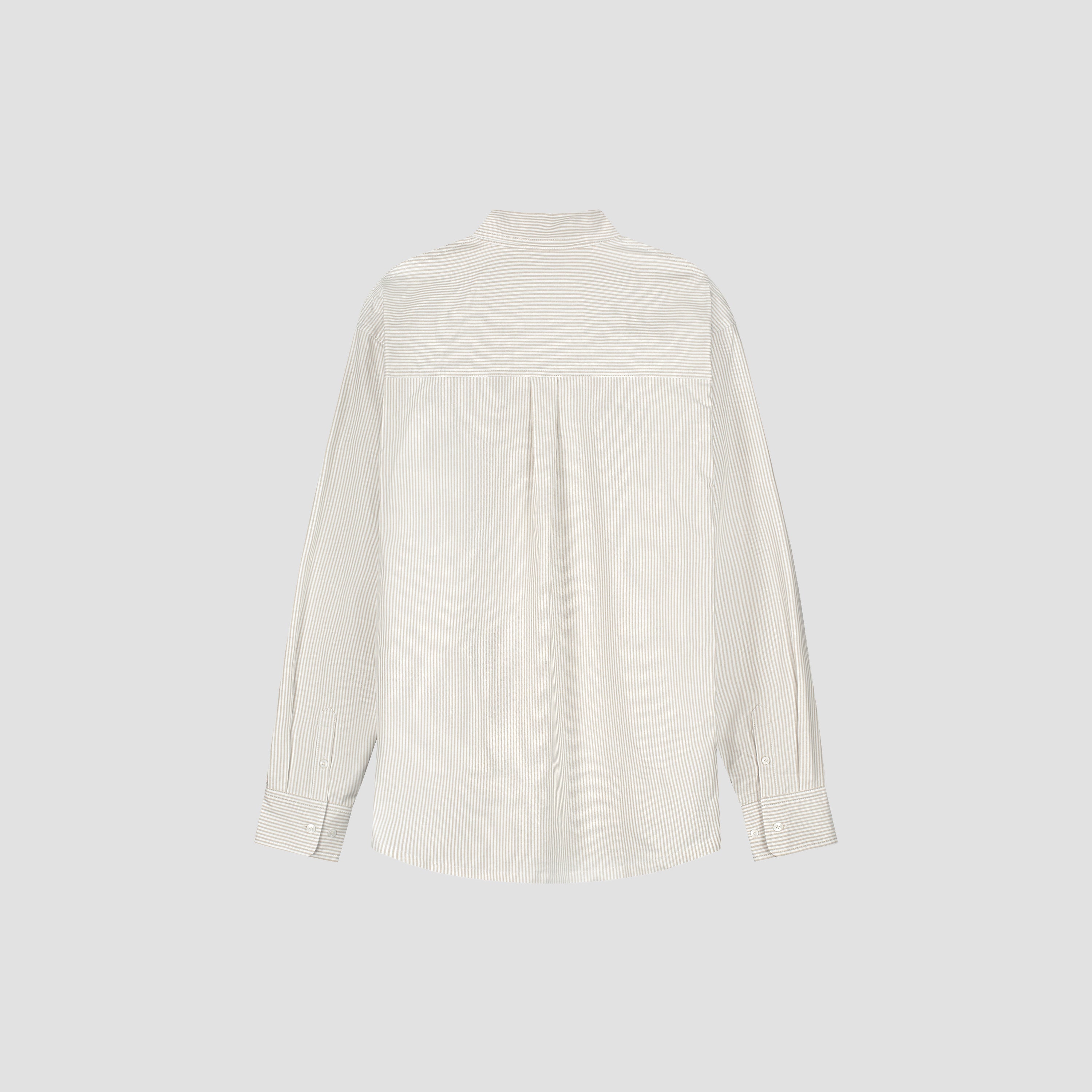 Oversized Stripe Oxford Shirt - Treehouse