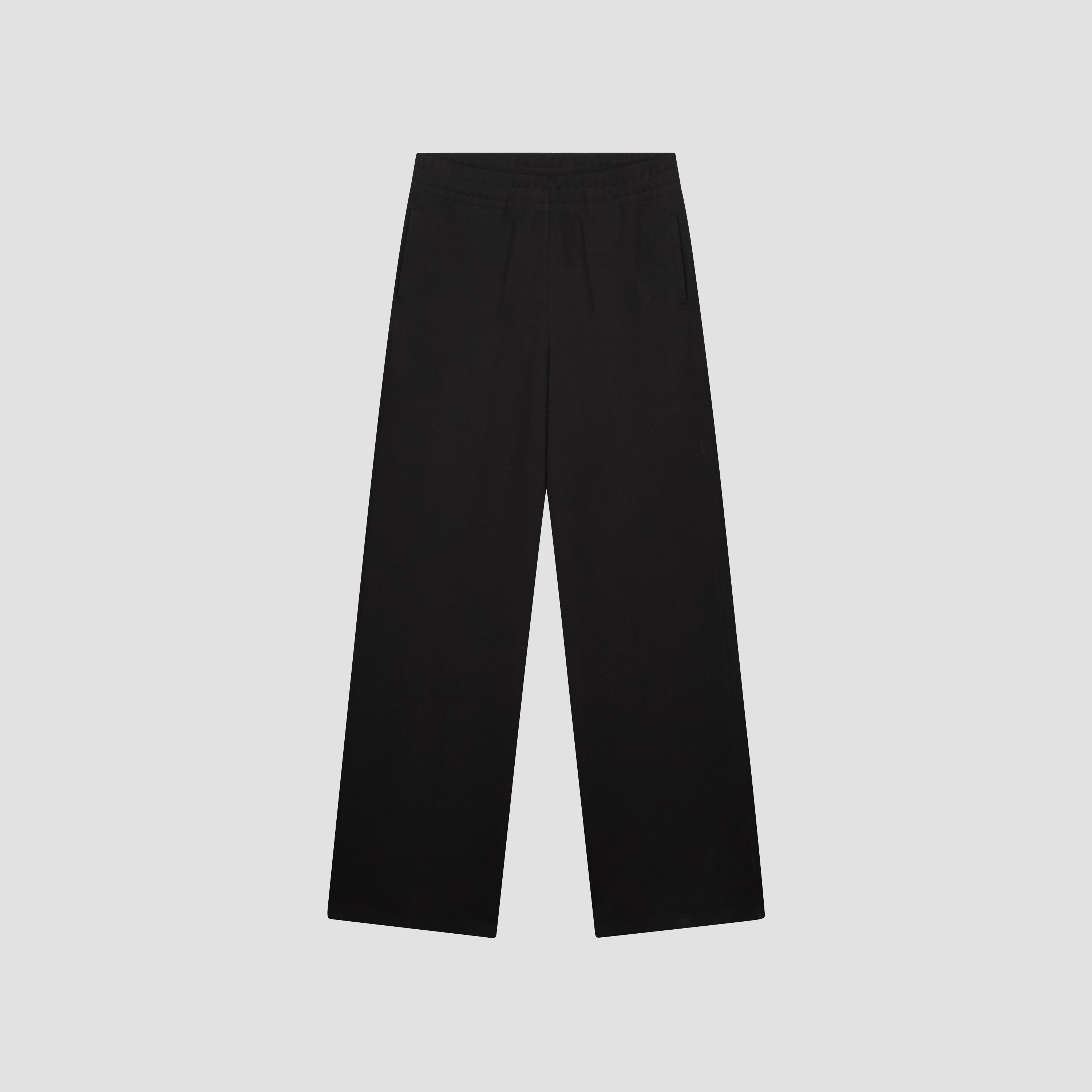 Signature Straight Leg Sweat Pant - Black