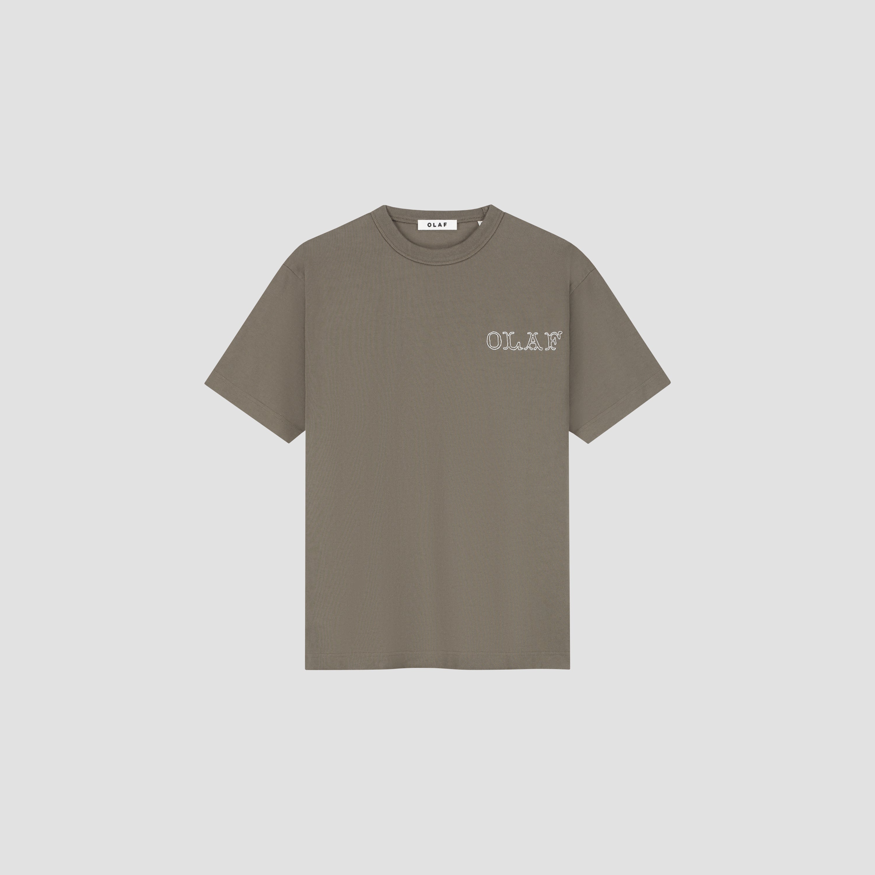 Western Logo Tee - Chocolate Chip