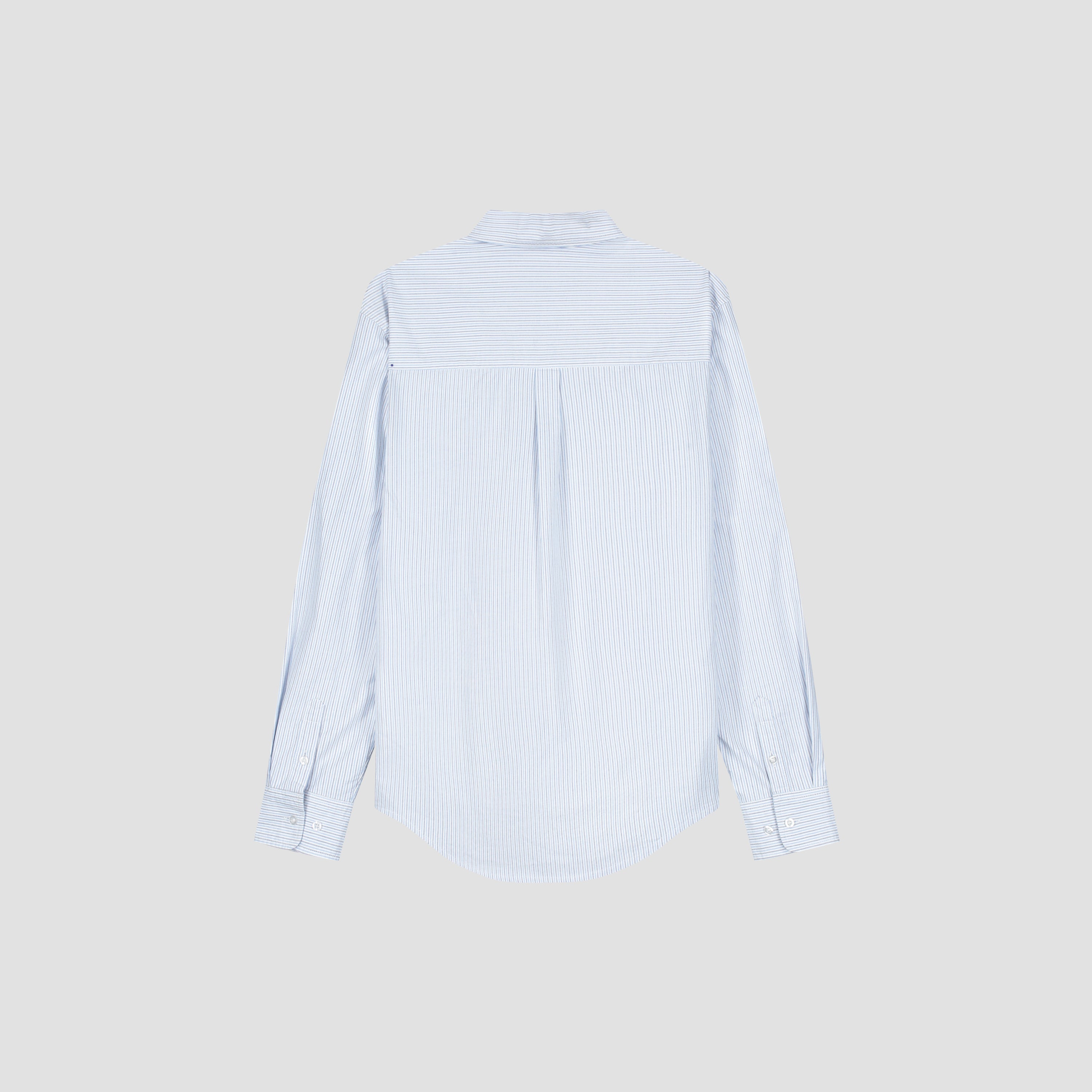 Oxford Relaxed Shirt - White/Navy Academy