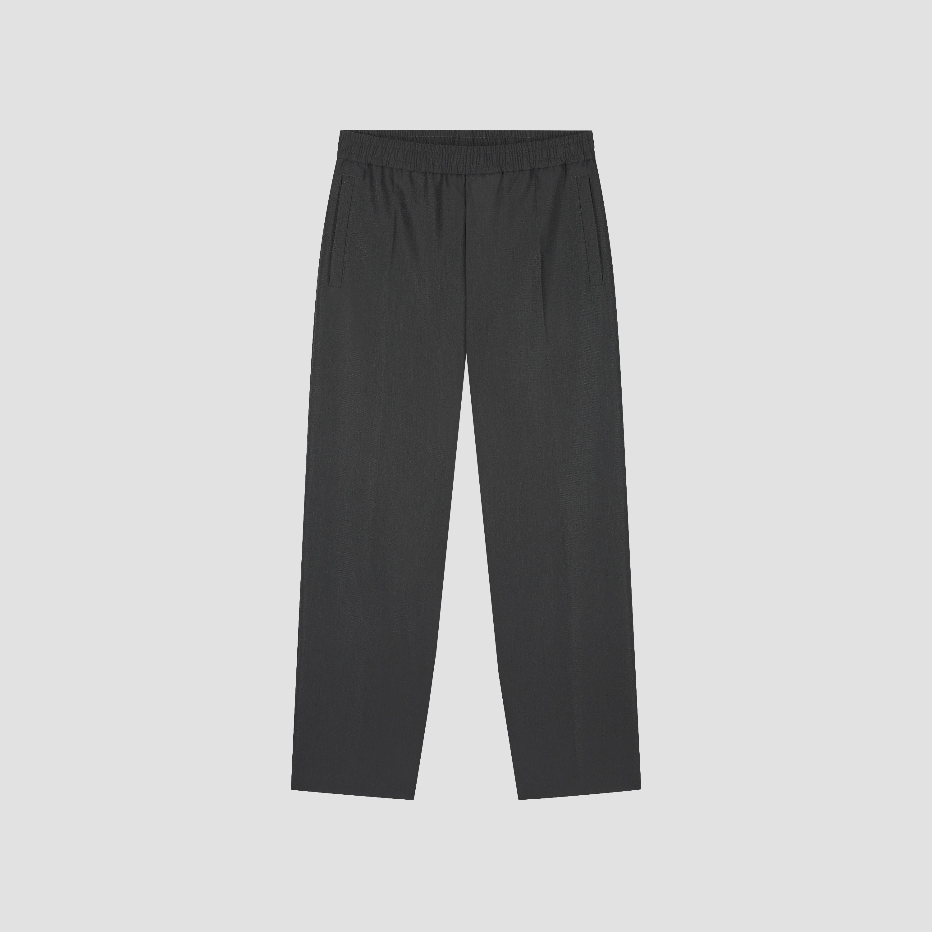 Slim Elasticated Pant - Charcoal