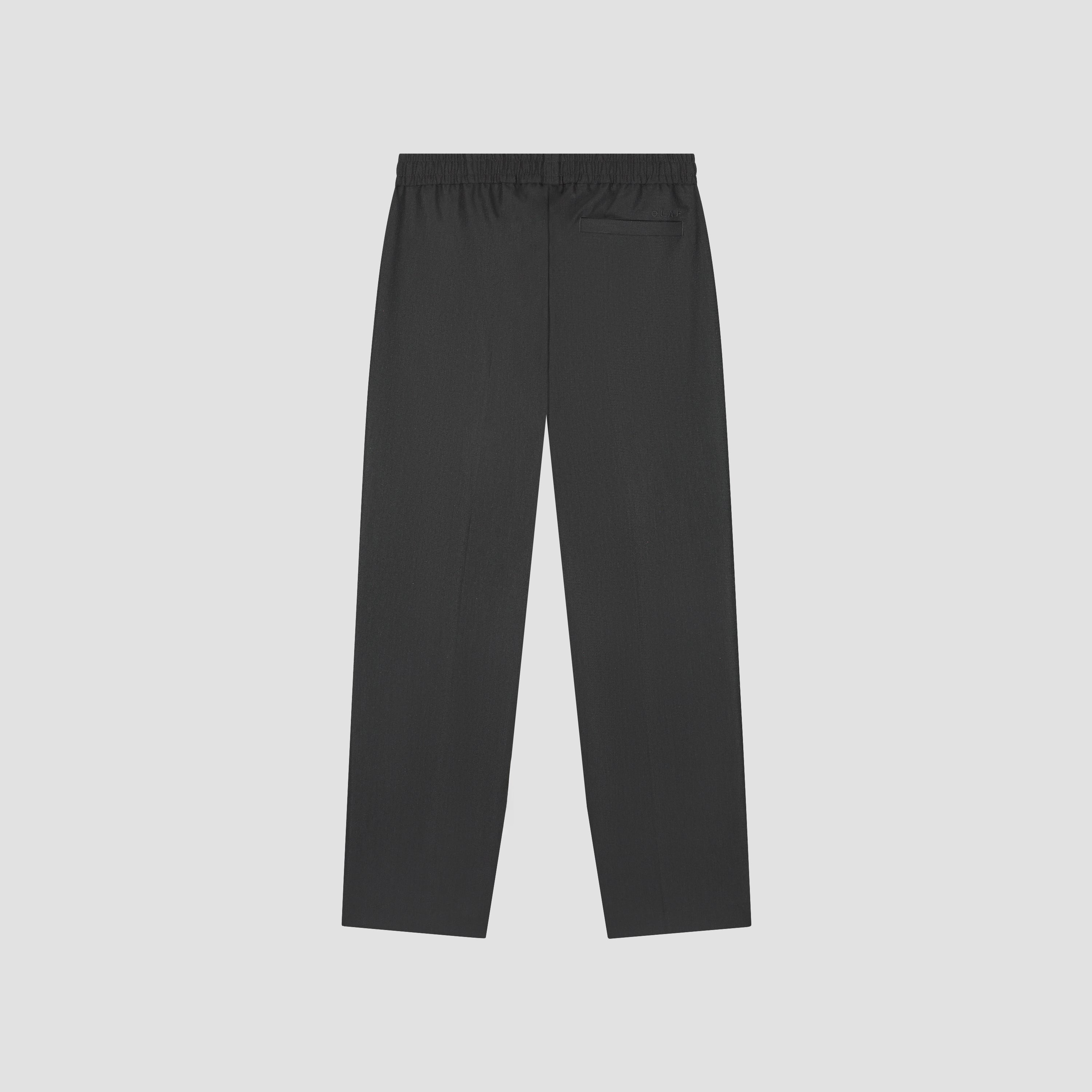 Slim Elasticated Pant - Charcoal