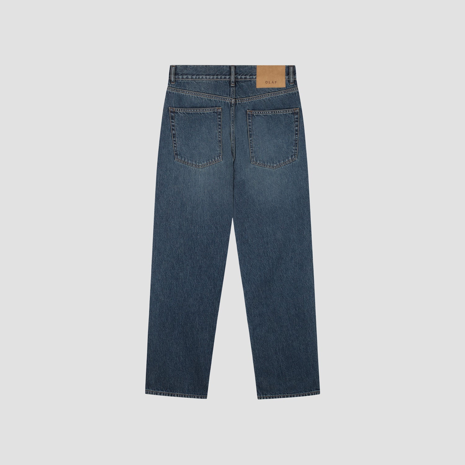 Regular Denim Pant - Mid Blue