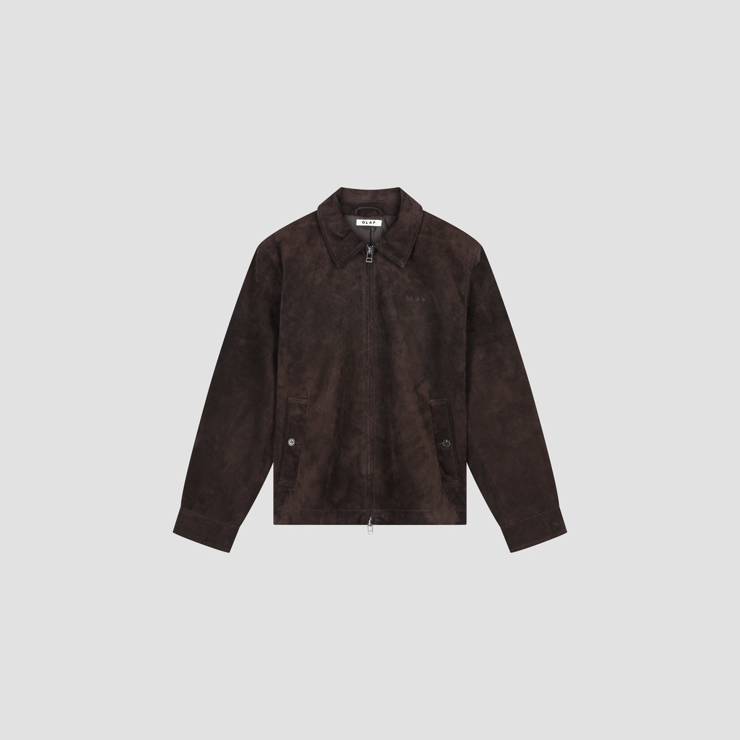 Suede Jacket - Chocolate Plum