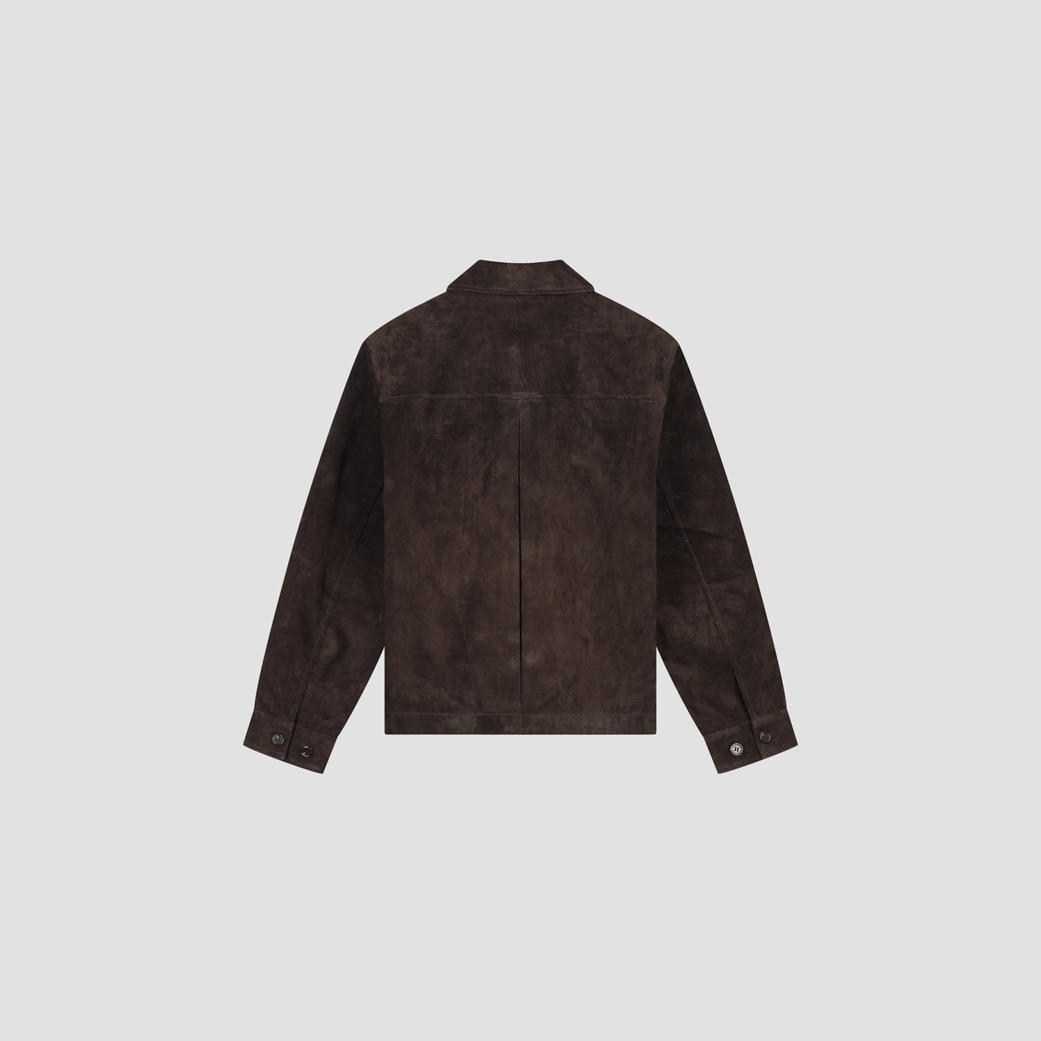 Suede Jacket - Chocolate Plum