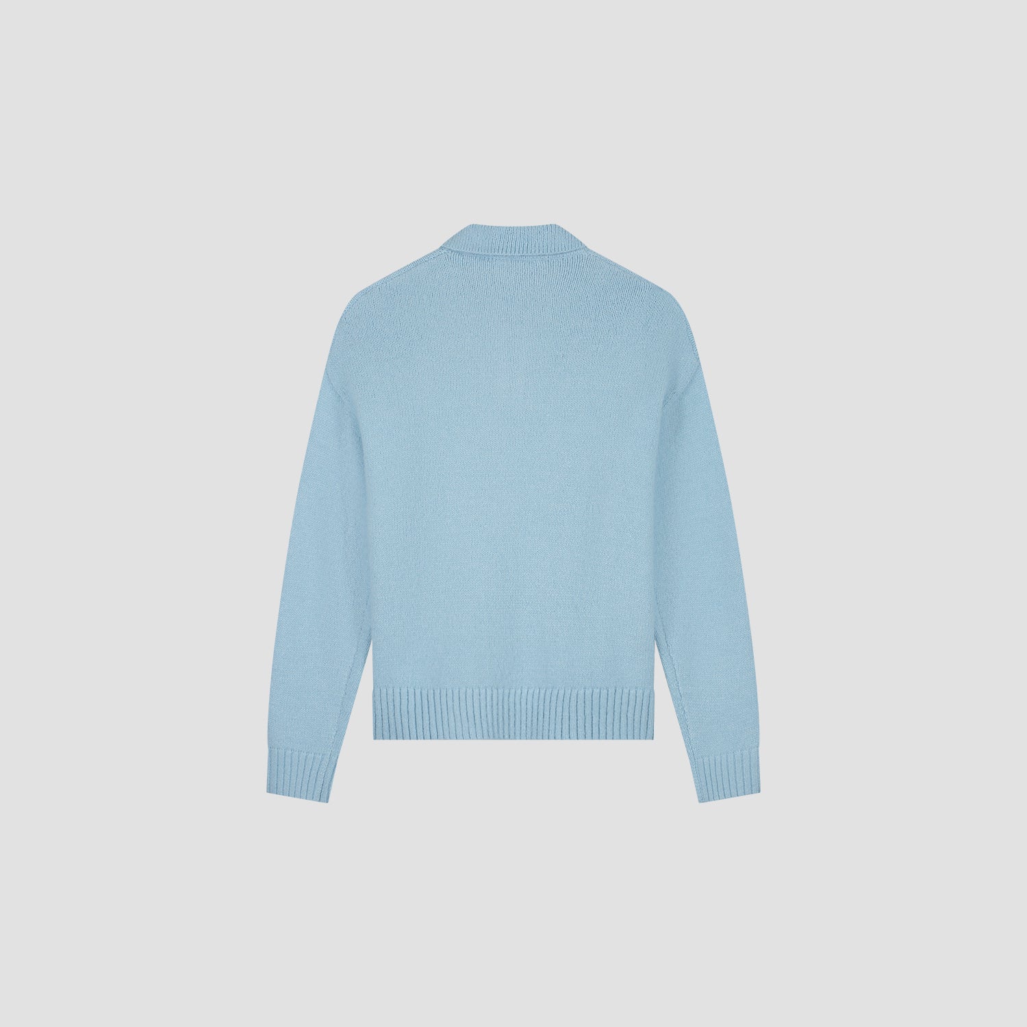 Oversized Knitted Polo - Windsurfer