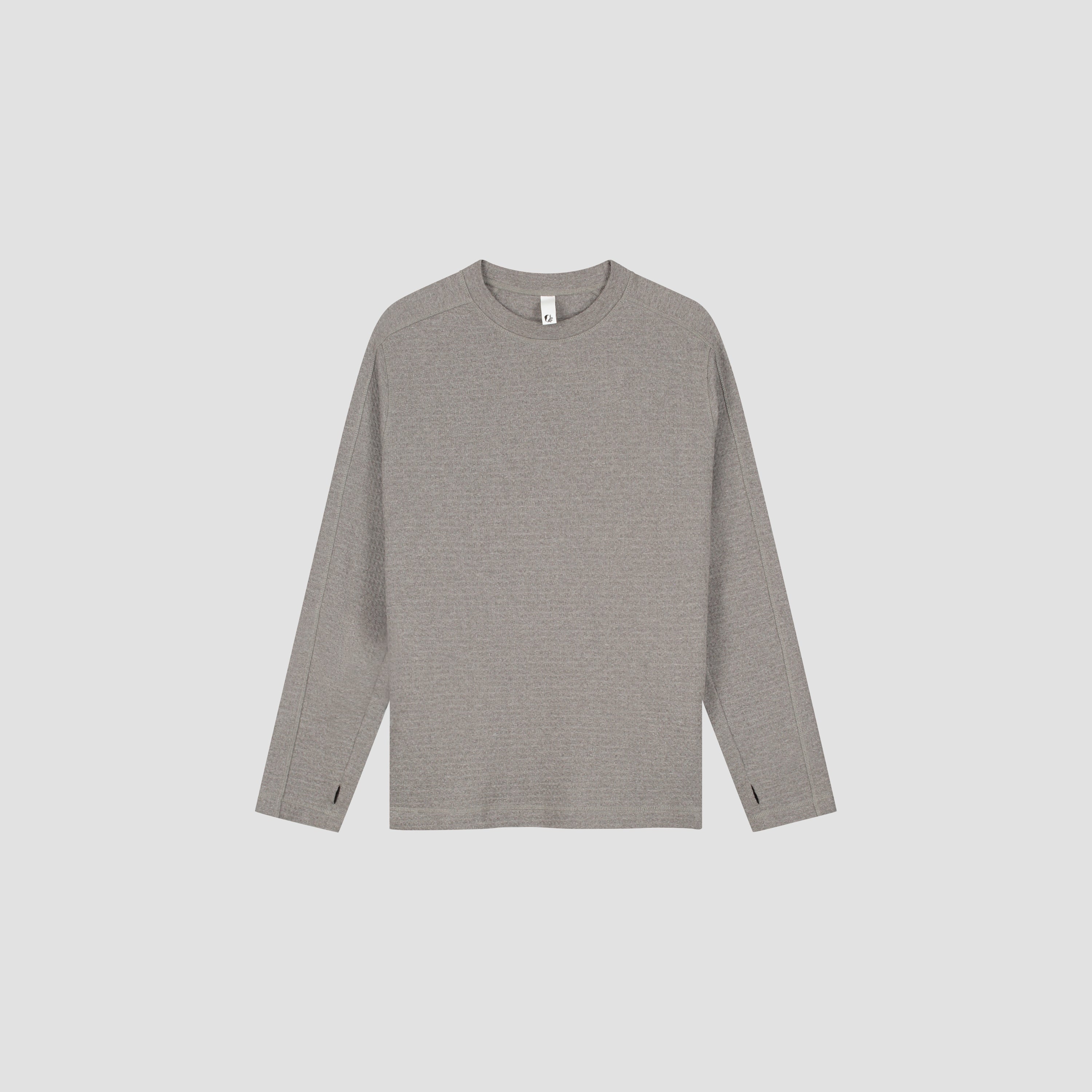 10 Year Textured Crewneck - Greige