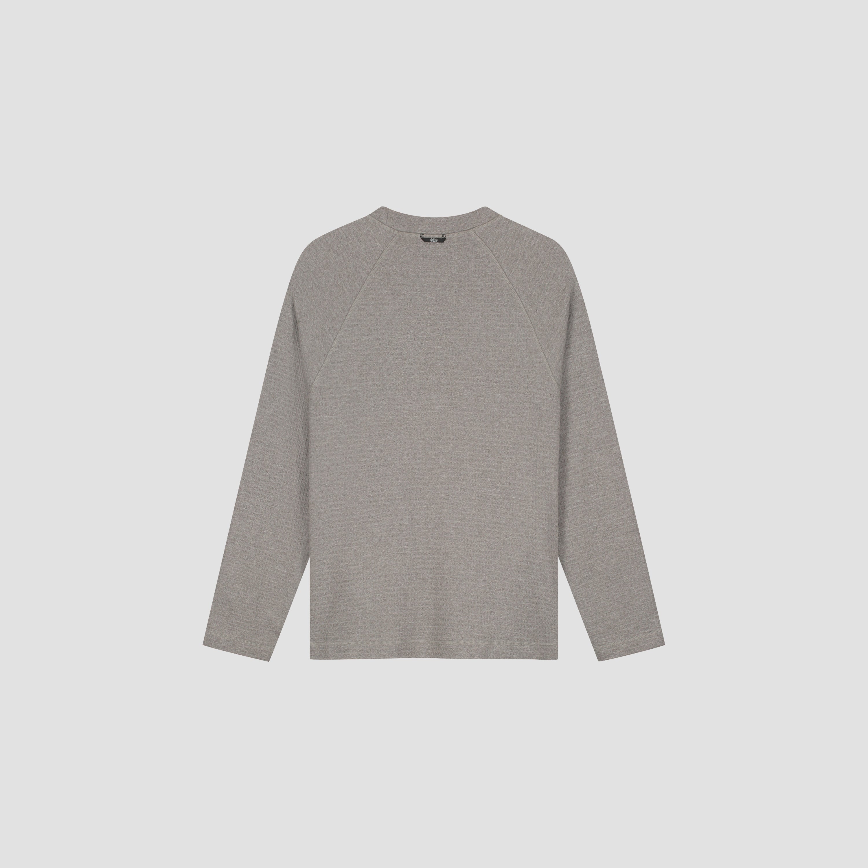 10 Year Textured Crewneck - Greige