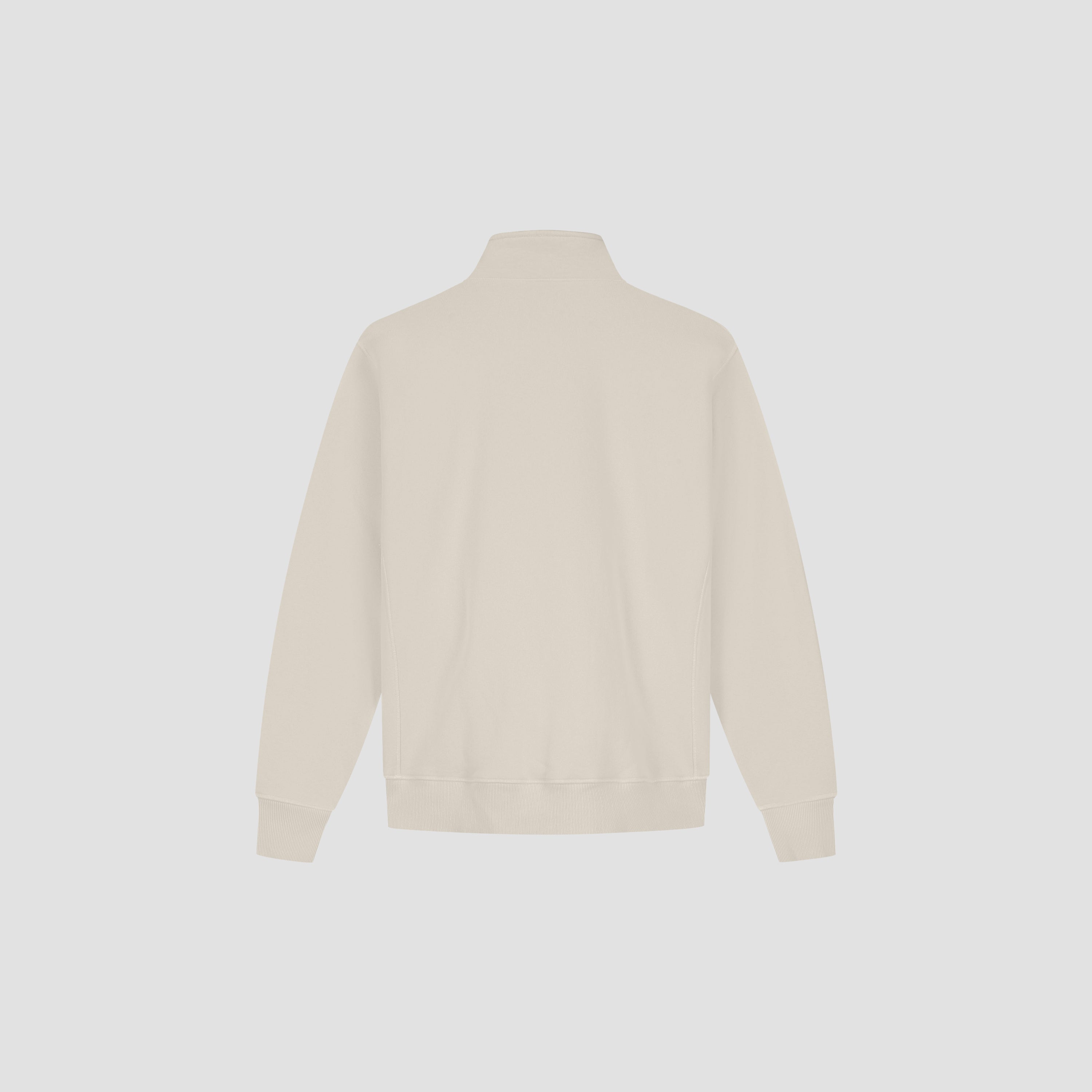 Signature Zip Mock - Cement