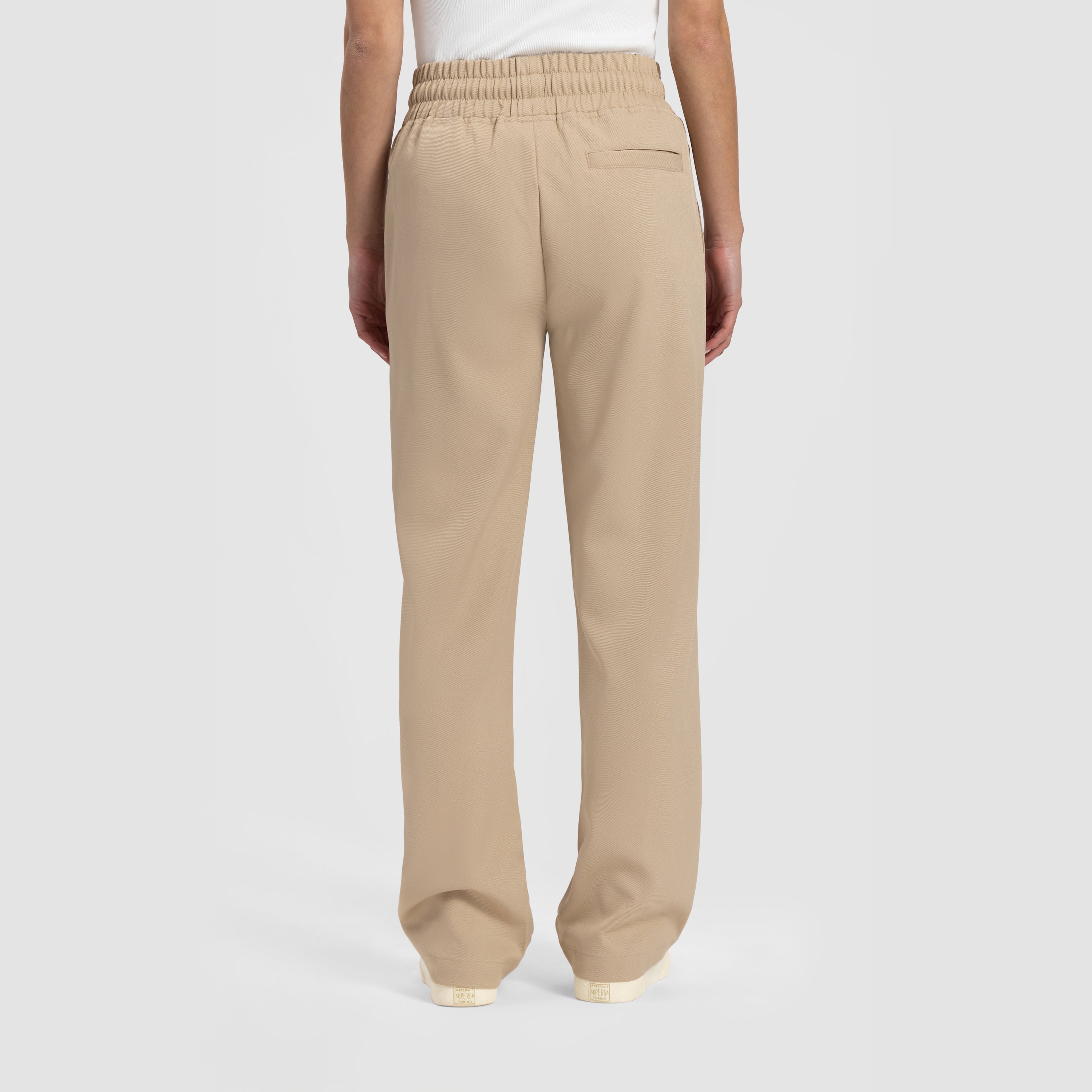 WMN Pintuck Trouser - Khaki