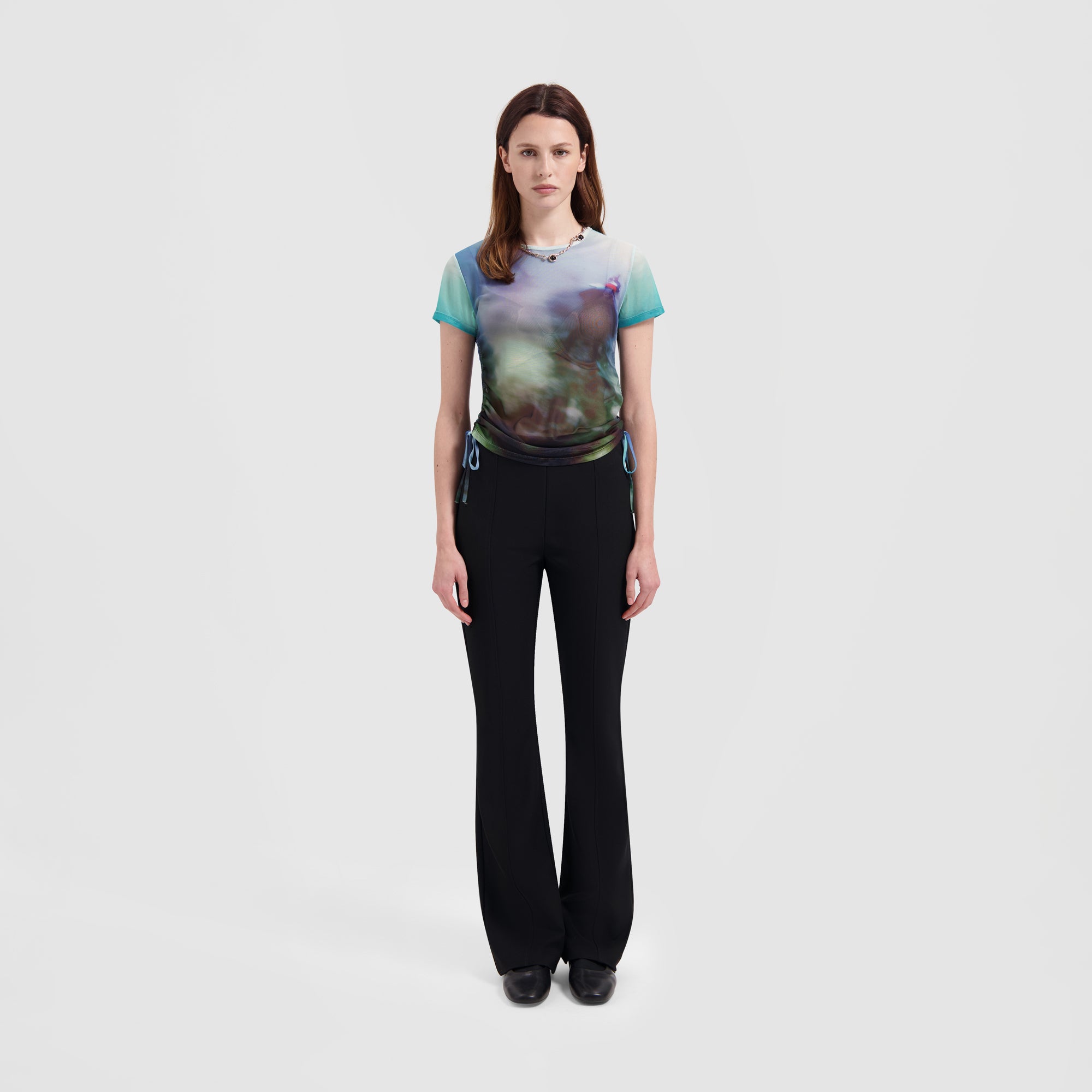 WMN Fit And Flare Pants - Black