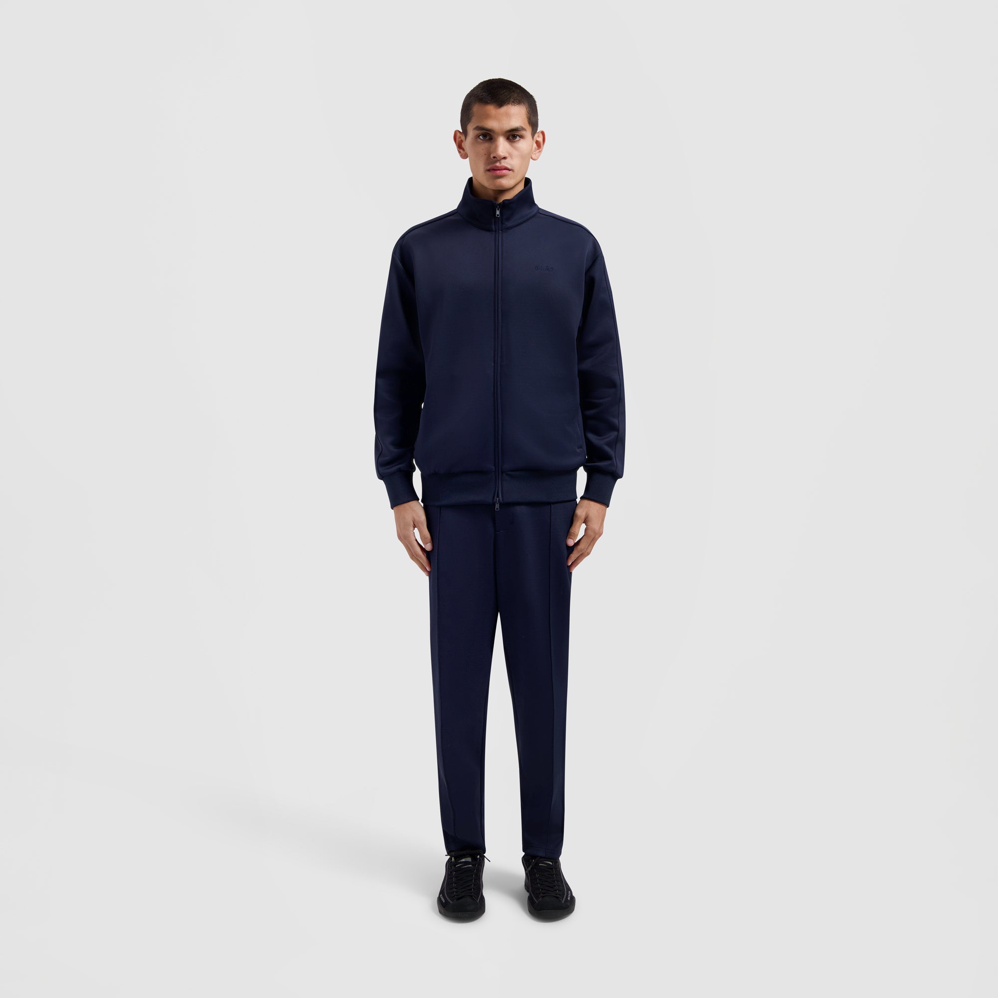 Pique Jacket - Navy