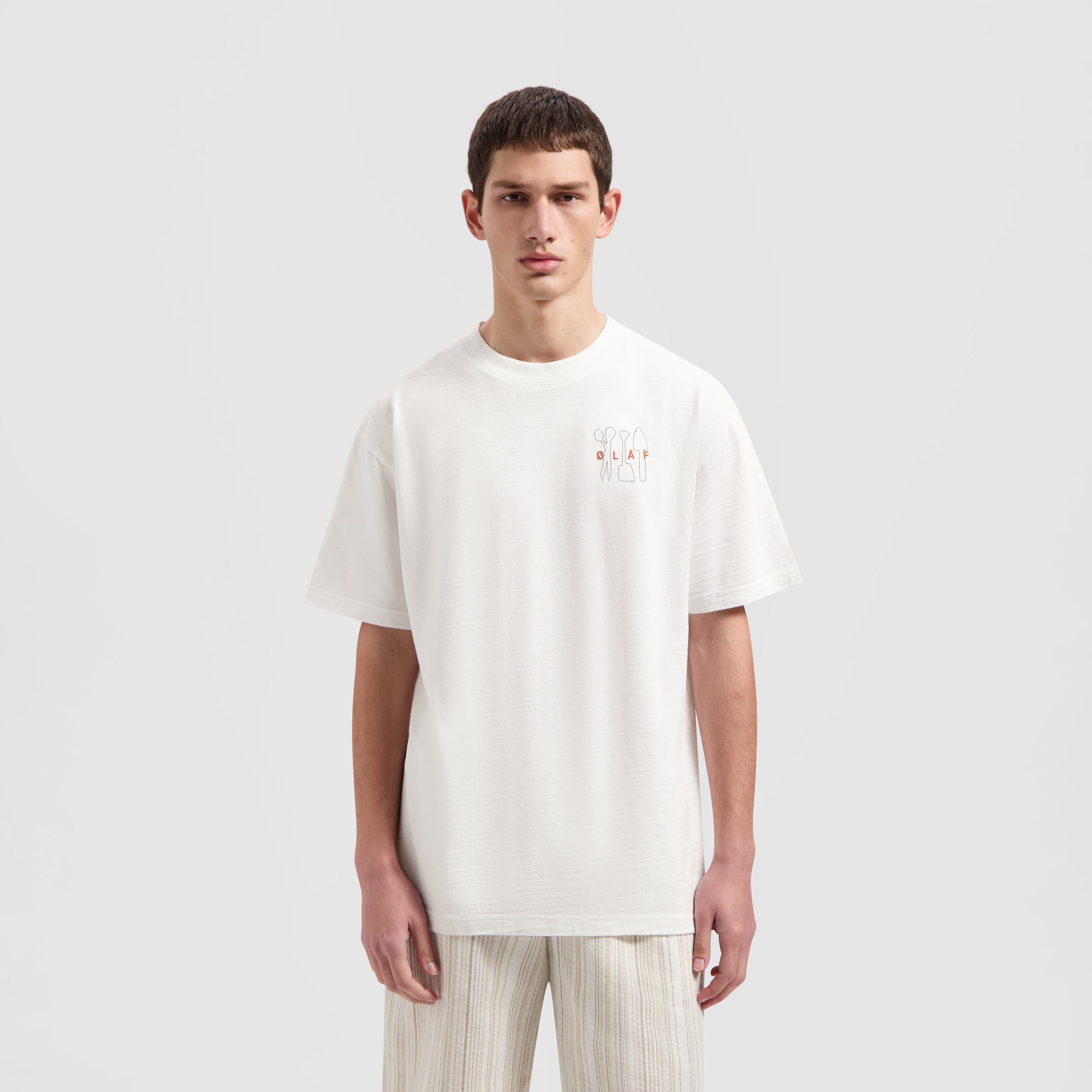 Tools Slub Tee  - Optical White