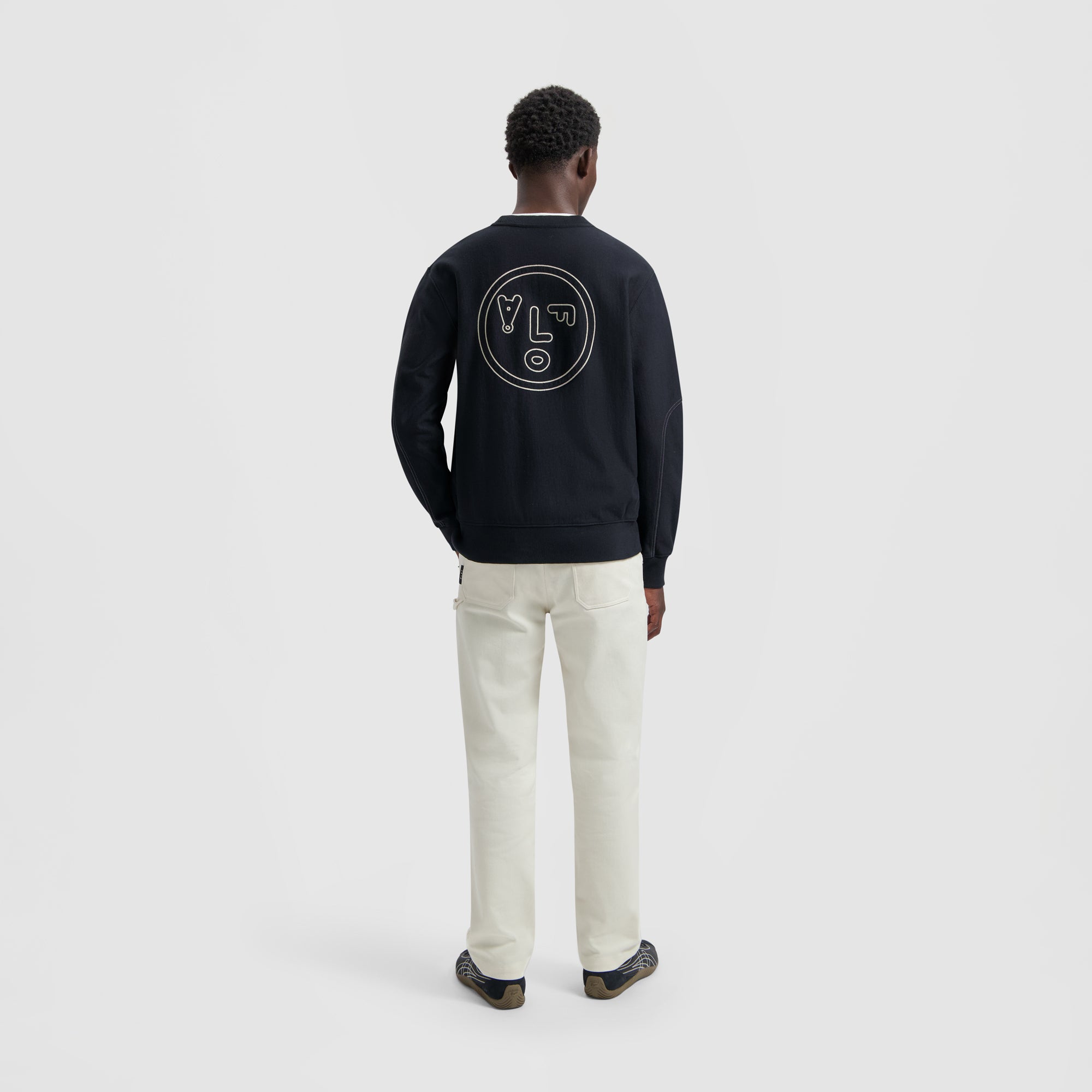 Face Crewneck - Black
