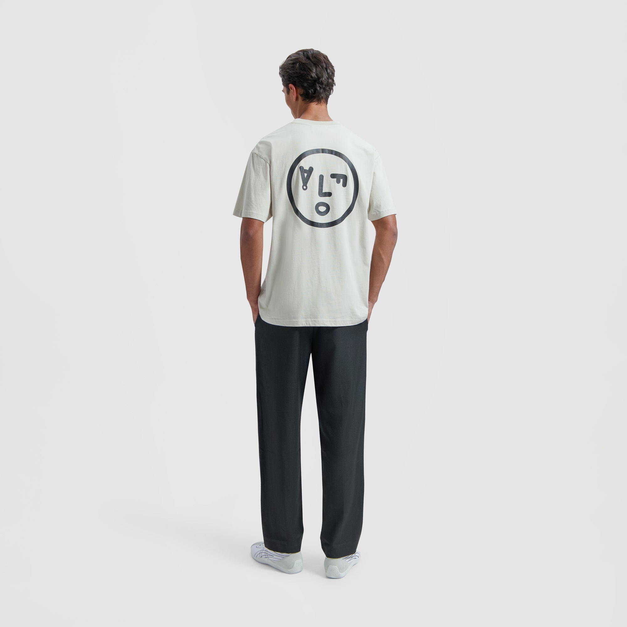 Face Tee - Cement