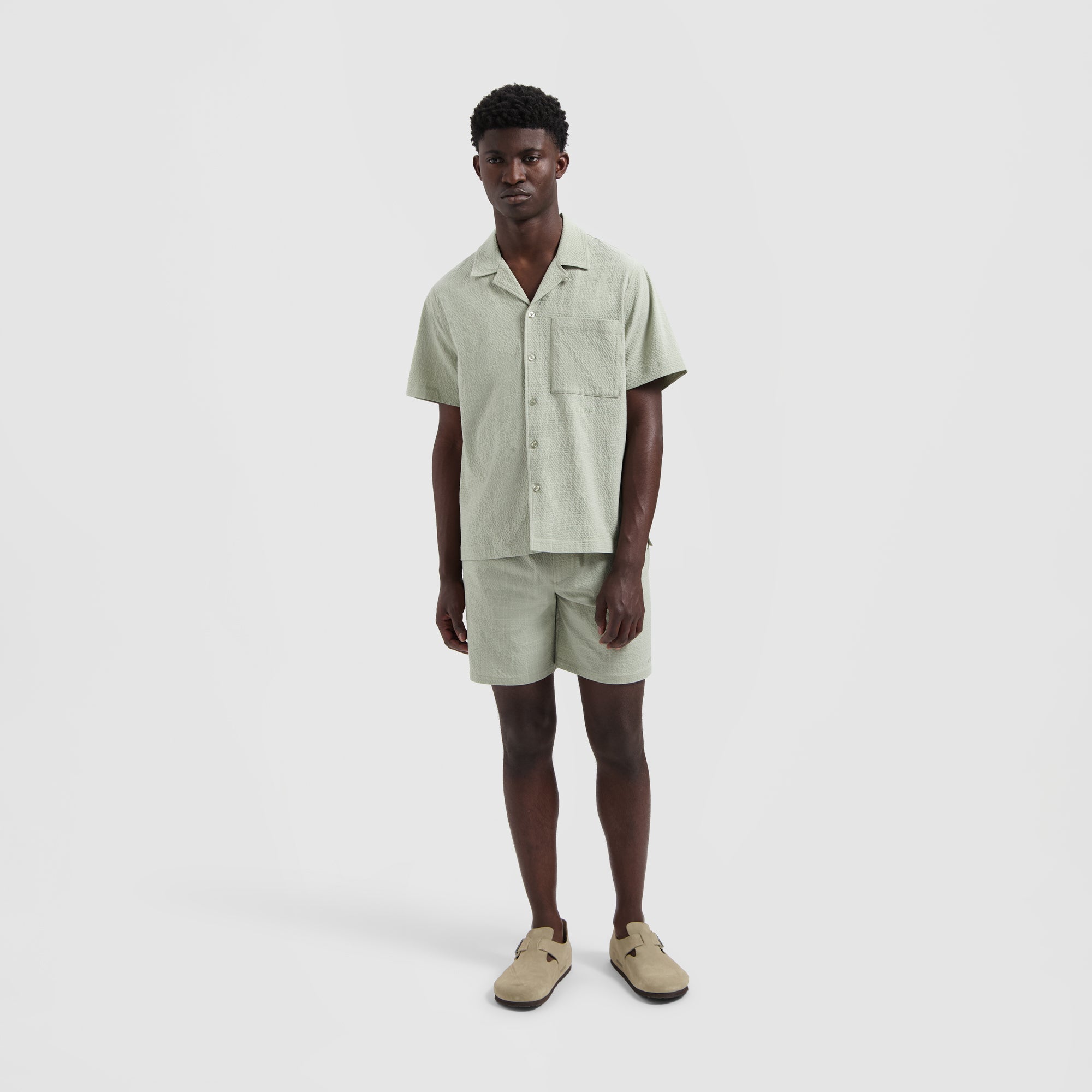 Fine Check Camp Shirt