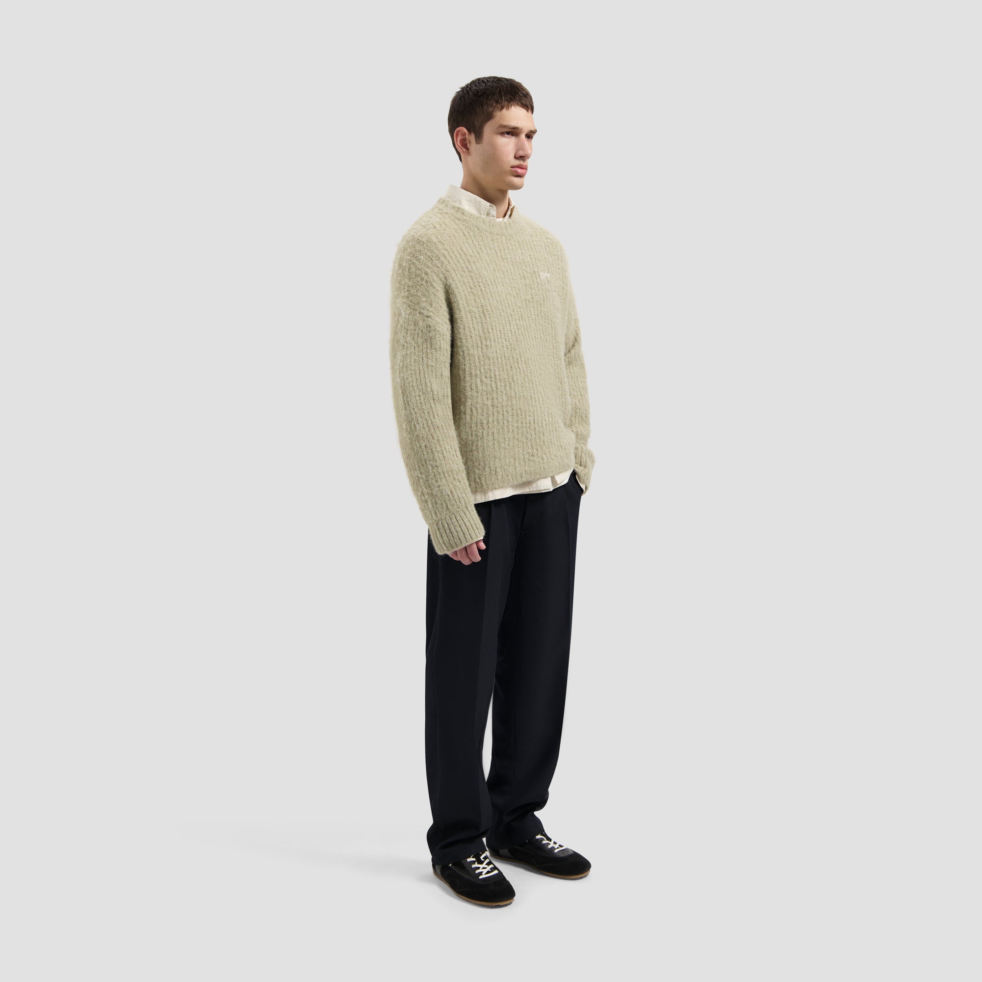 Hairy Knitted Crewneck