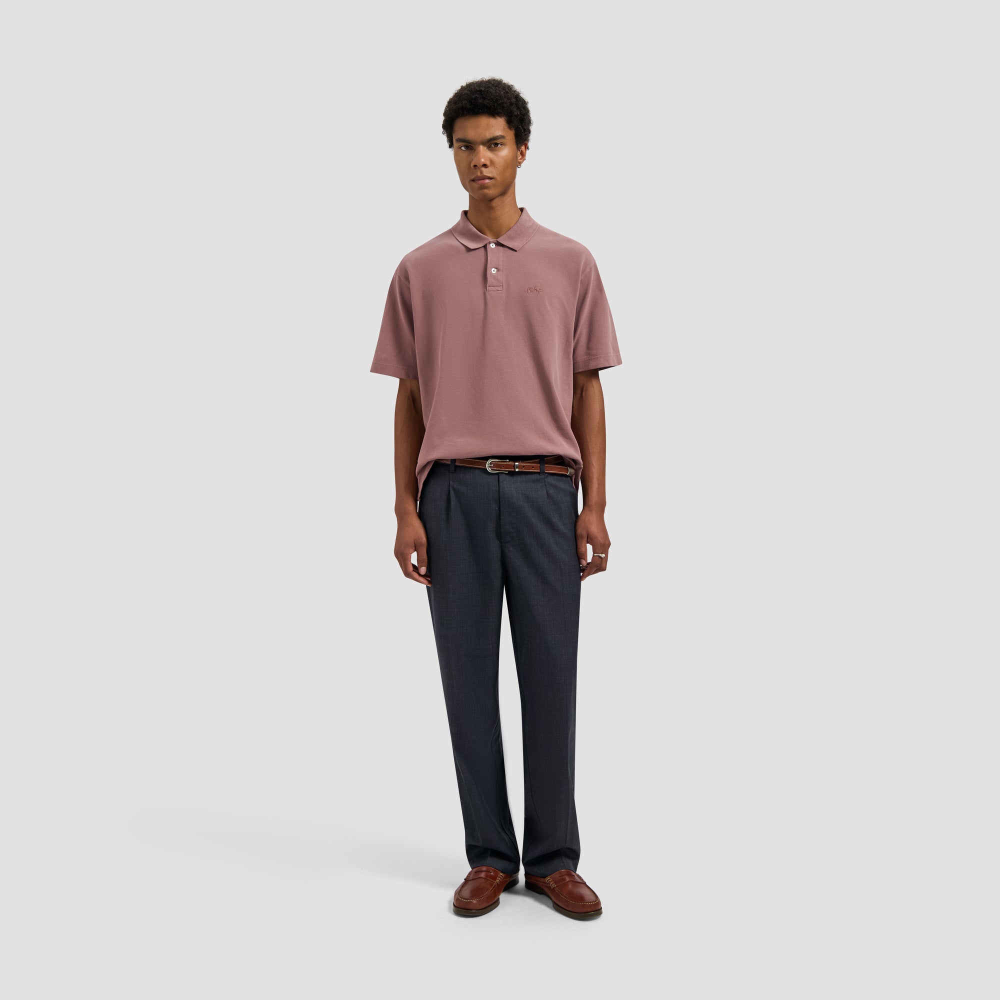 Signature Pique Polo - Twilight Mauve