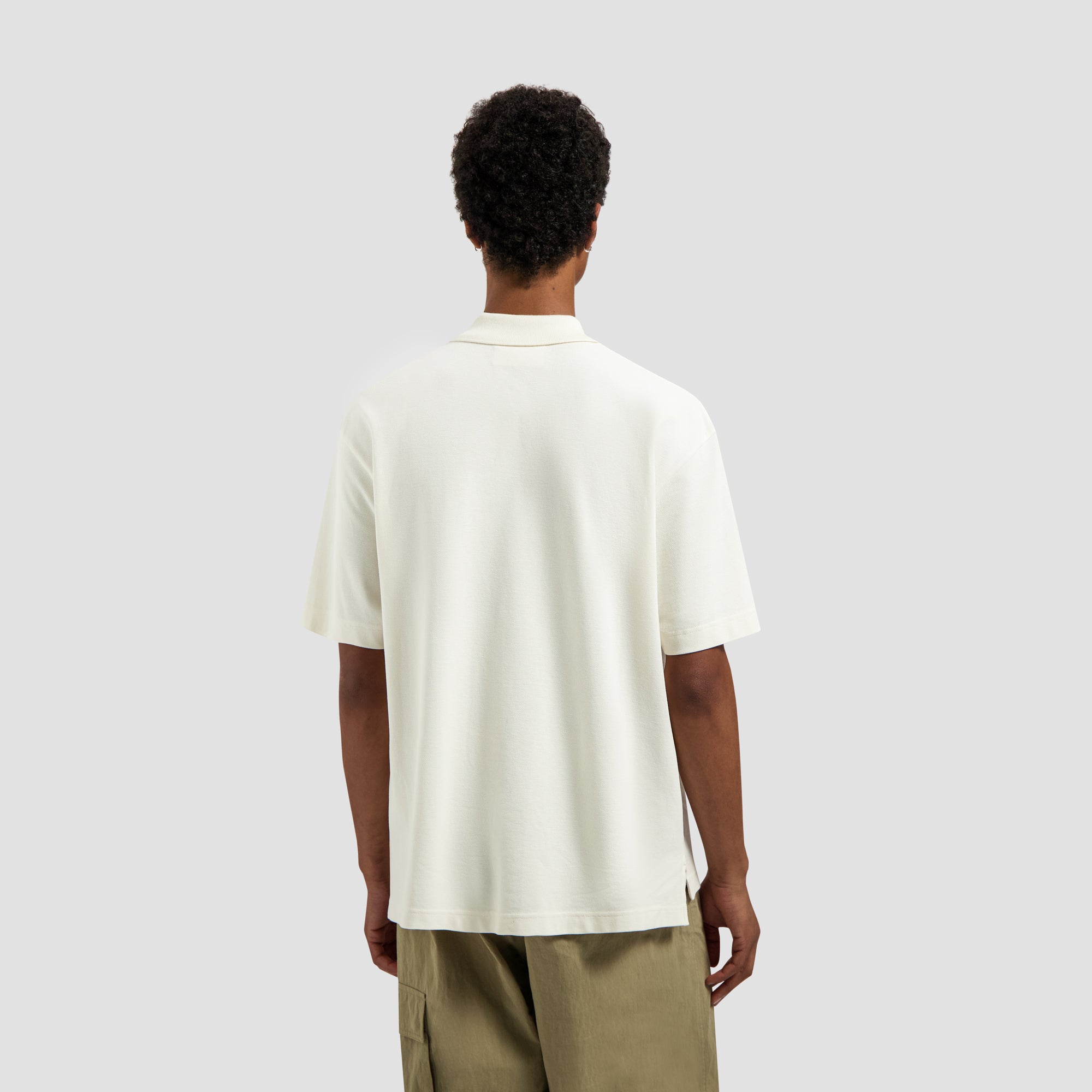 Signature Pique Polo - Off White