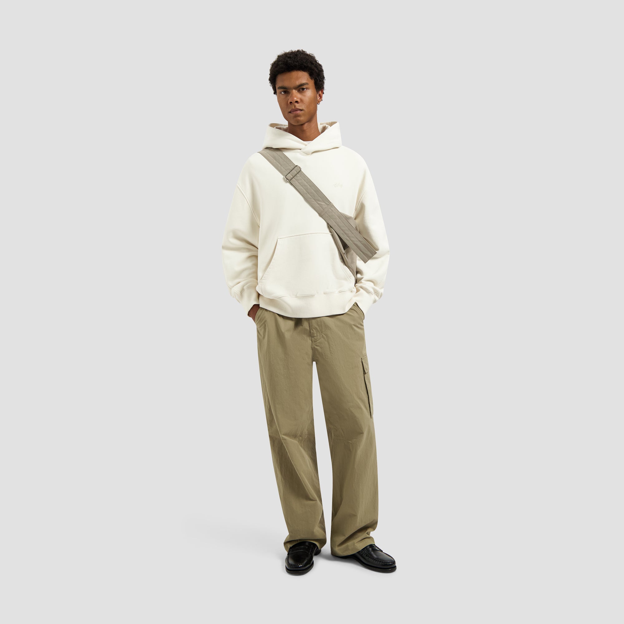 Signature Boxy Hoodie - Off White
