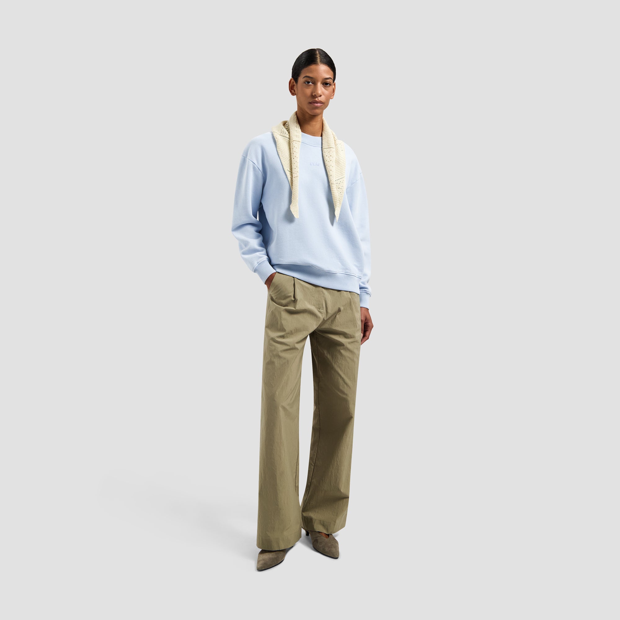 Essential Washed Crewneck - Open Air