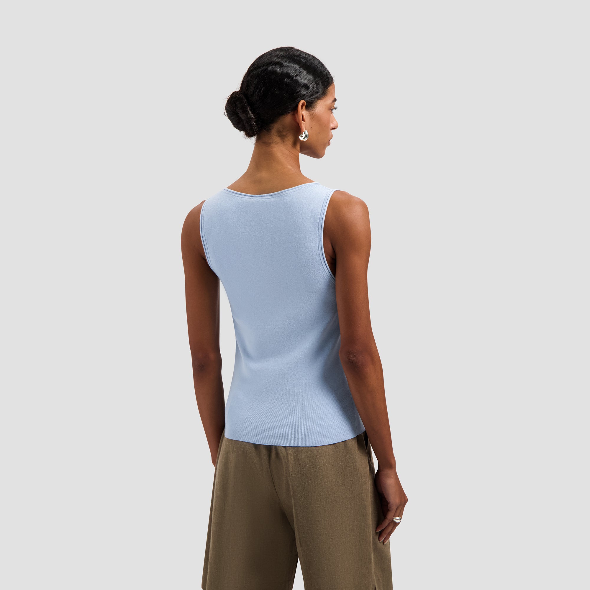 Retro Logo Sleeveless Knit - Open Air