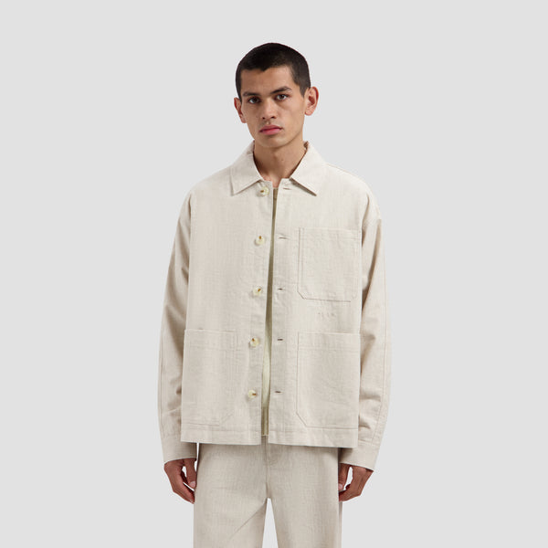 Linen Jacket - Cement