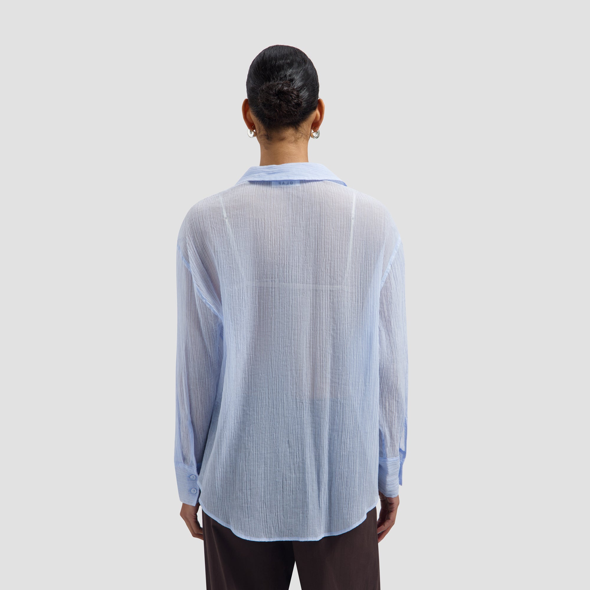 Textured Oversized Shirt - Windsurfer