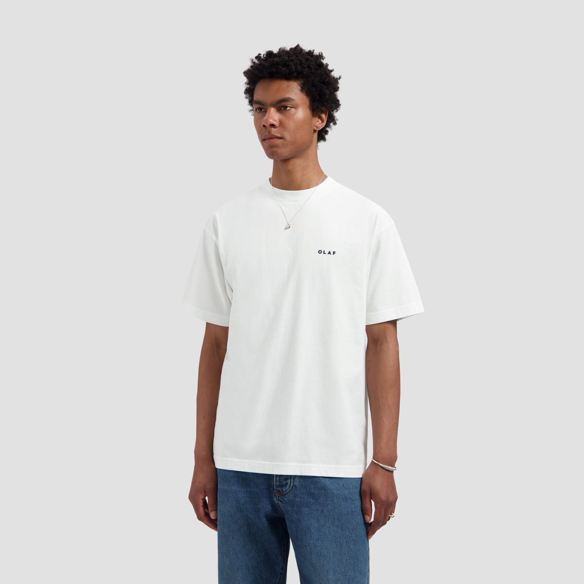 Cowboy Tee - Optical White