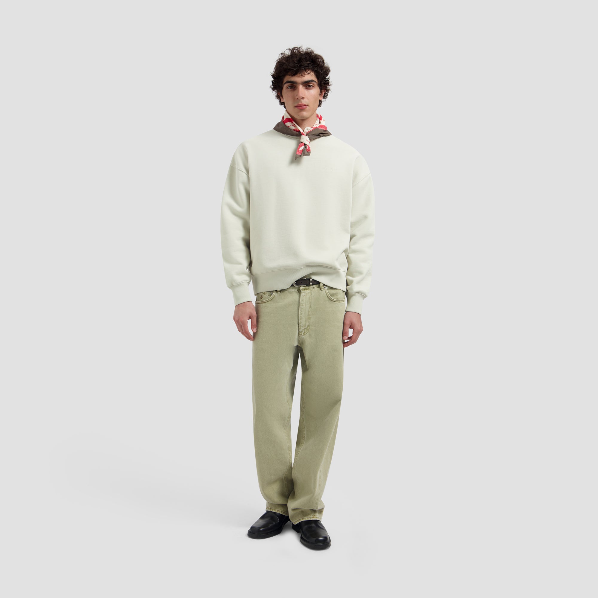 Studio Crewneck - Ancient Scroll