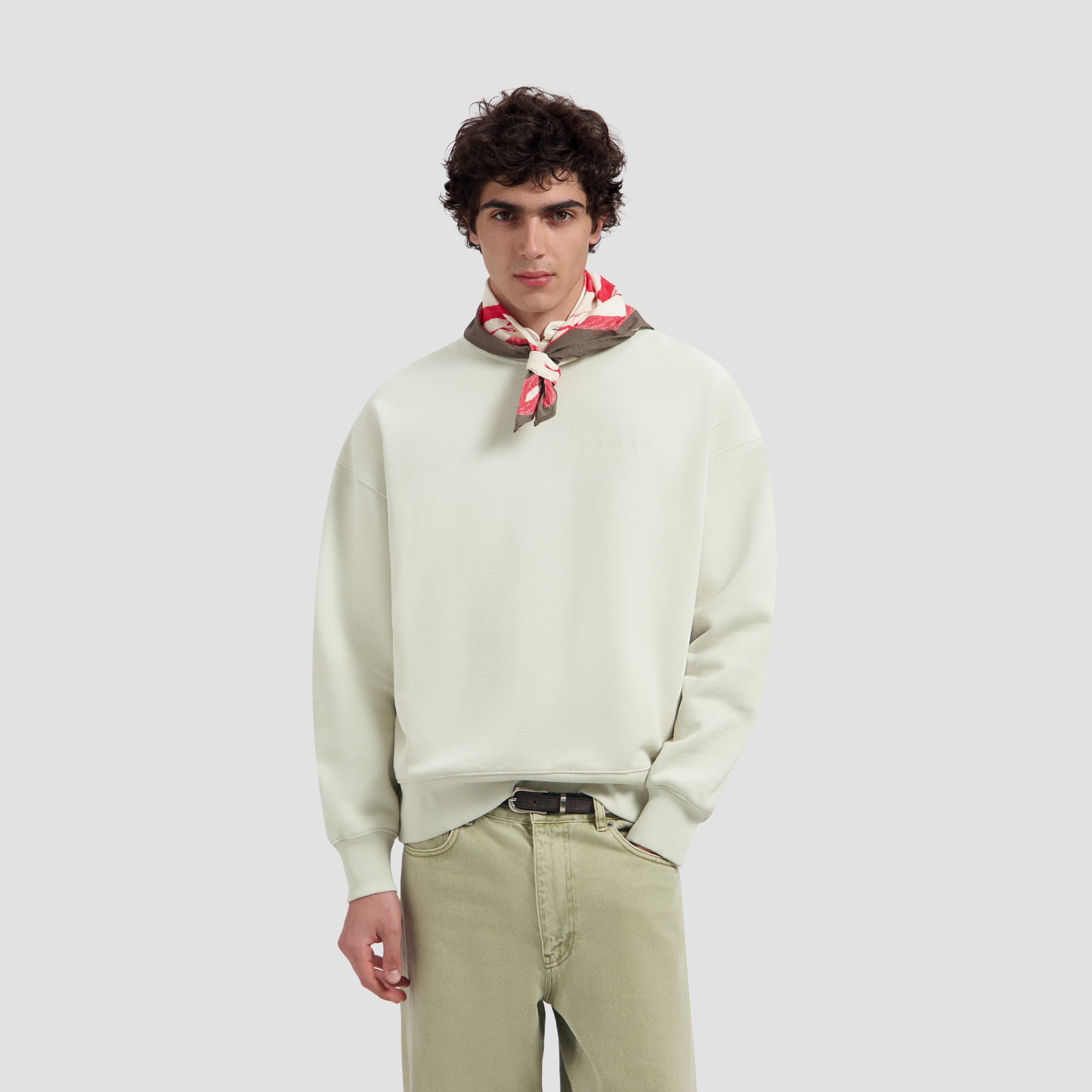 Porcelain Cowboy Bandana - Chocolate Chip/Off White