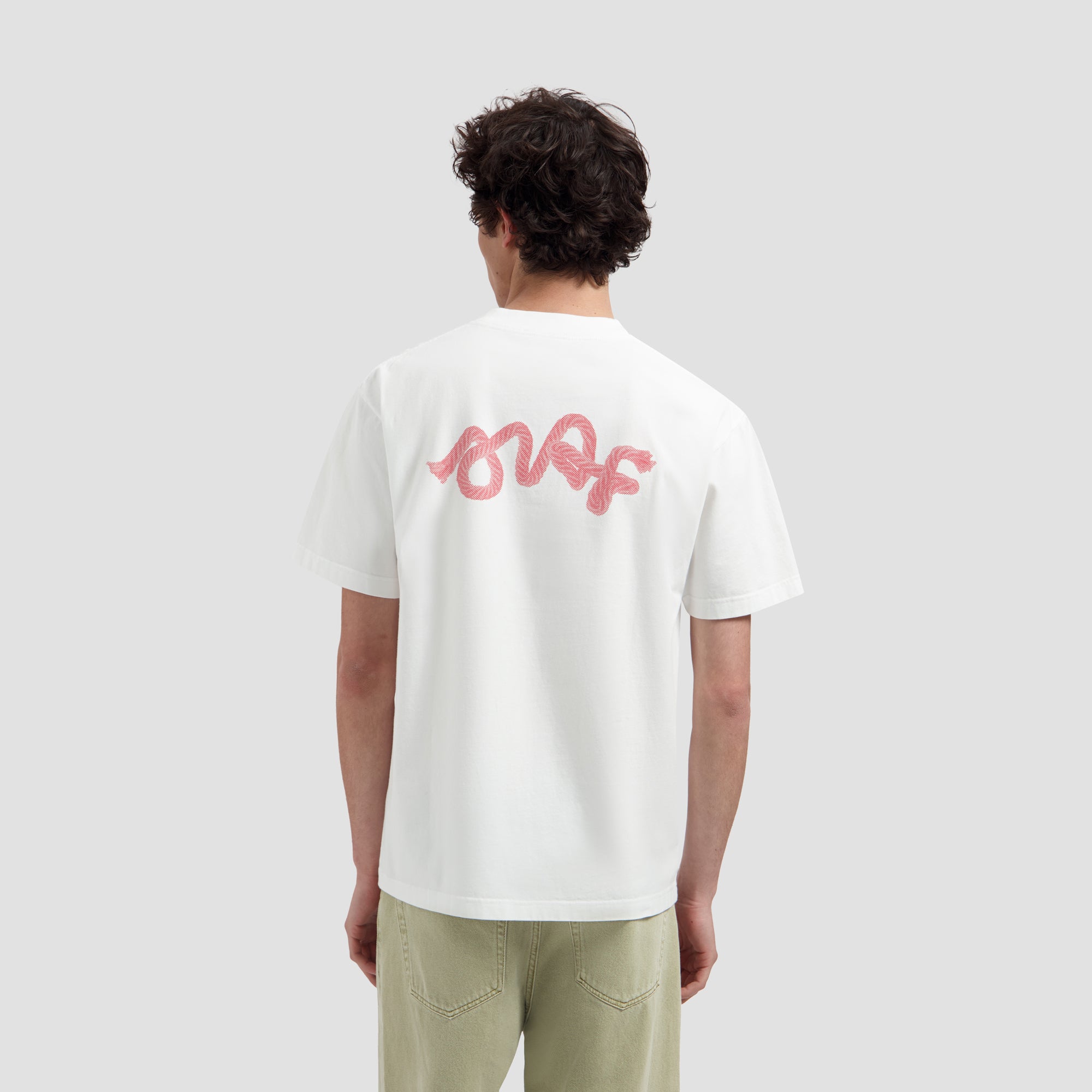 Lasso Signature Tee - Optical White