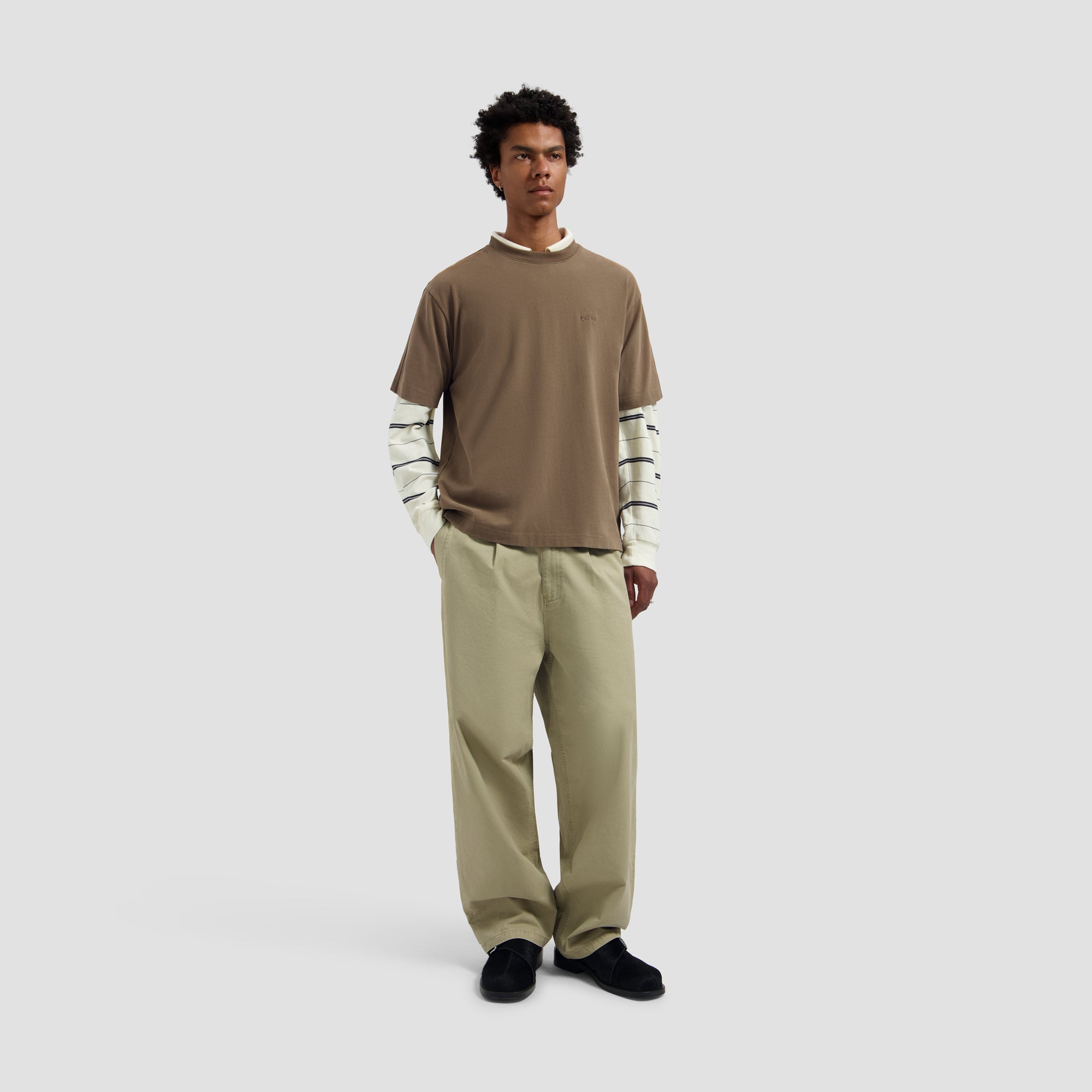 Signature SS Tee - Chocolate Chip