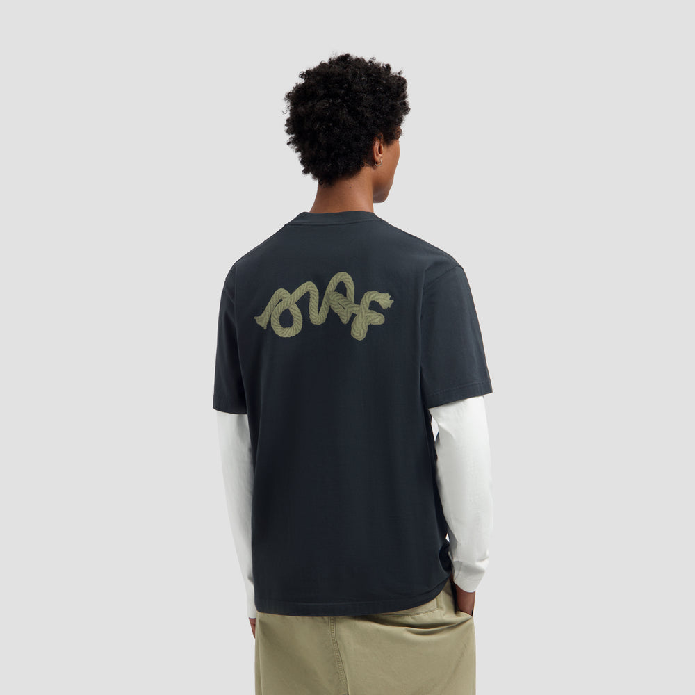 Lasso Signature Tee - Charcoal