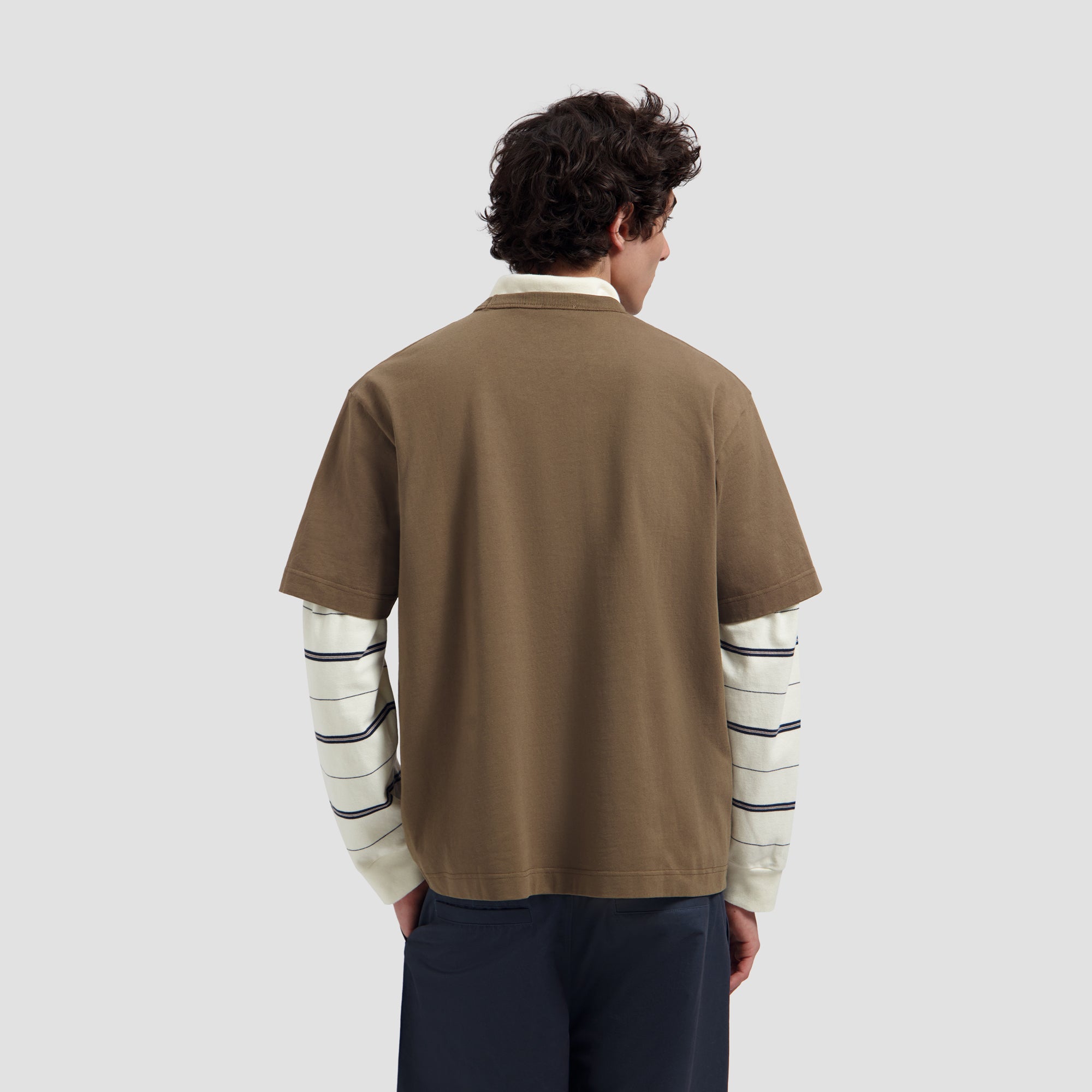 Western Logo Tee - Chocolate Chip