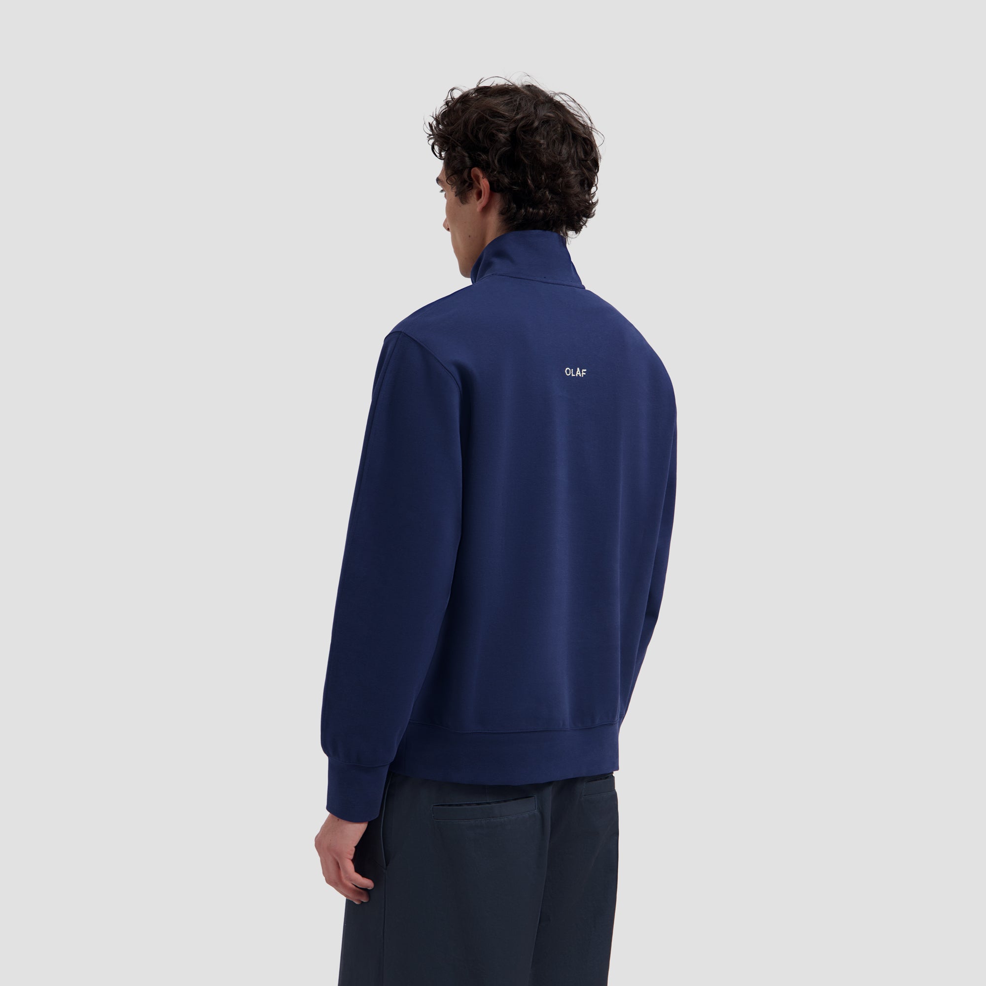 Essential Half Zip Sweat - Naval Academy