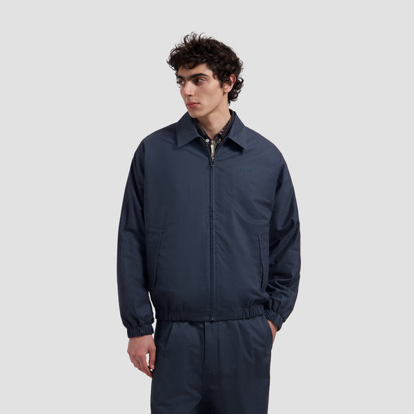 Washed Coach Jacket - Navy