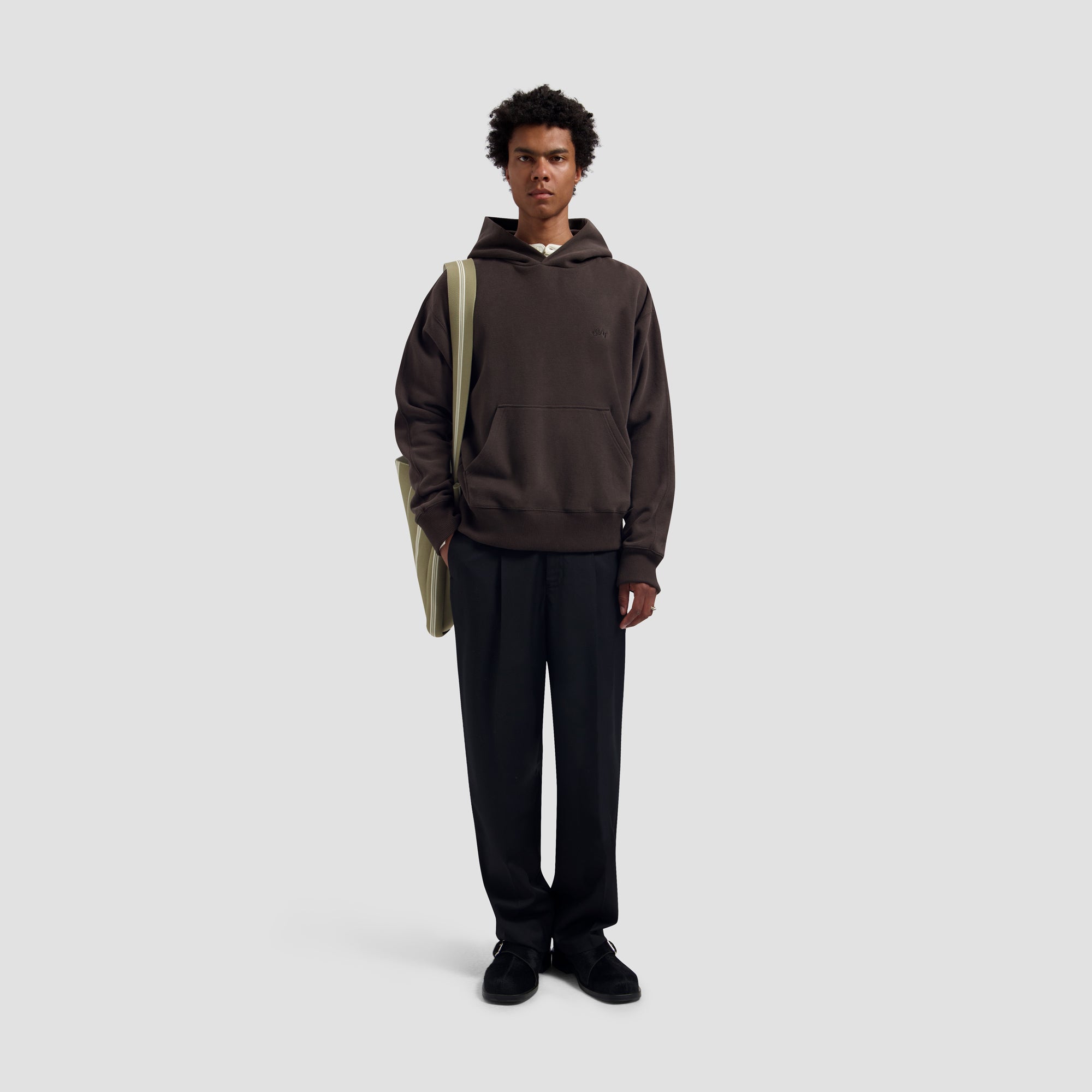 Signature Boxy Hoodie - Chocolate Plum