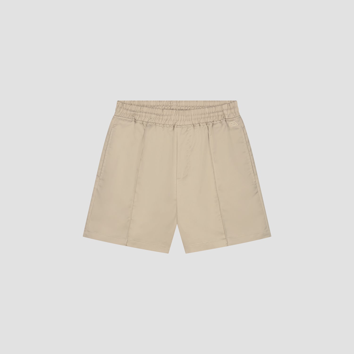 WMN Satin Pintuck Shorts - Off White