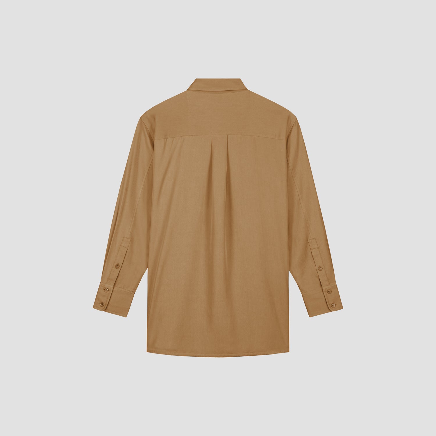 Drapey LS Shirt - Cinnamon Brown