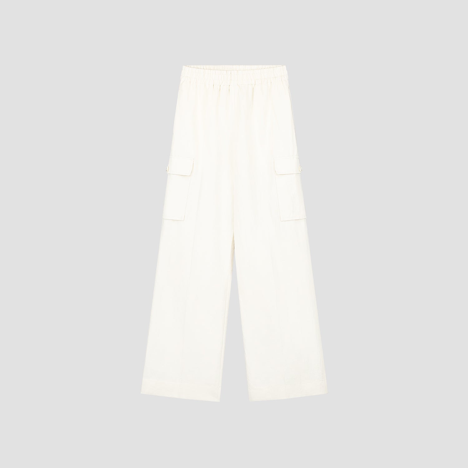 Cotton Linen Cargo Pants